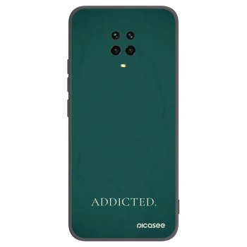 Picasee husă neagră din silicon pentru Xiaomi Redmi Note 9 Pro - Addicted