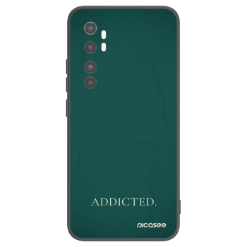 Picasee husă neagră din silicon pentru Xiaomi Mi Note 10 Lite - Addicted