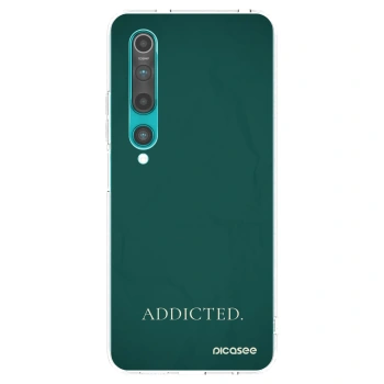 Picasee husă transparentă din silicon pentru Xiaomi Mi 10 - Addicted