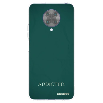 Picasee husă transparentă din silicon pentru Xiaomi Poco F2 Pro - Addicted