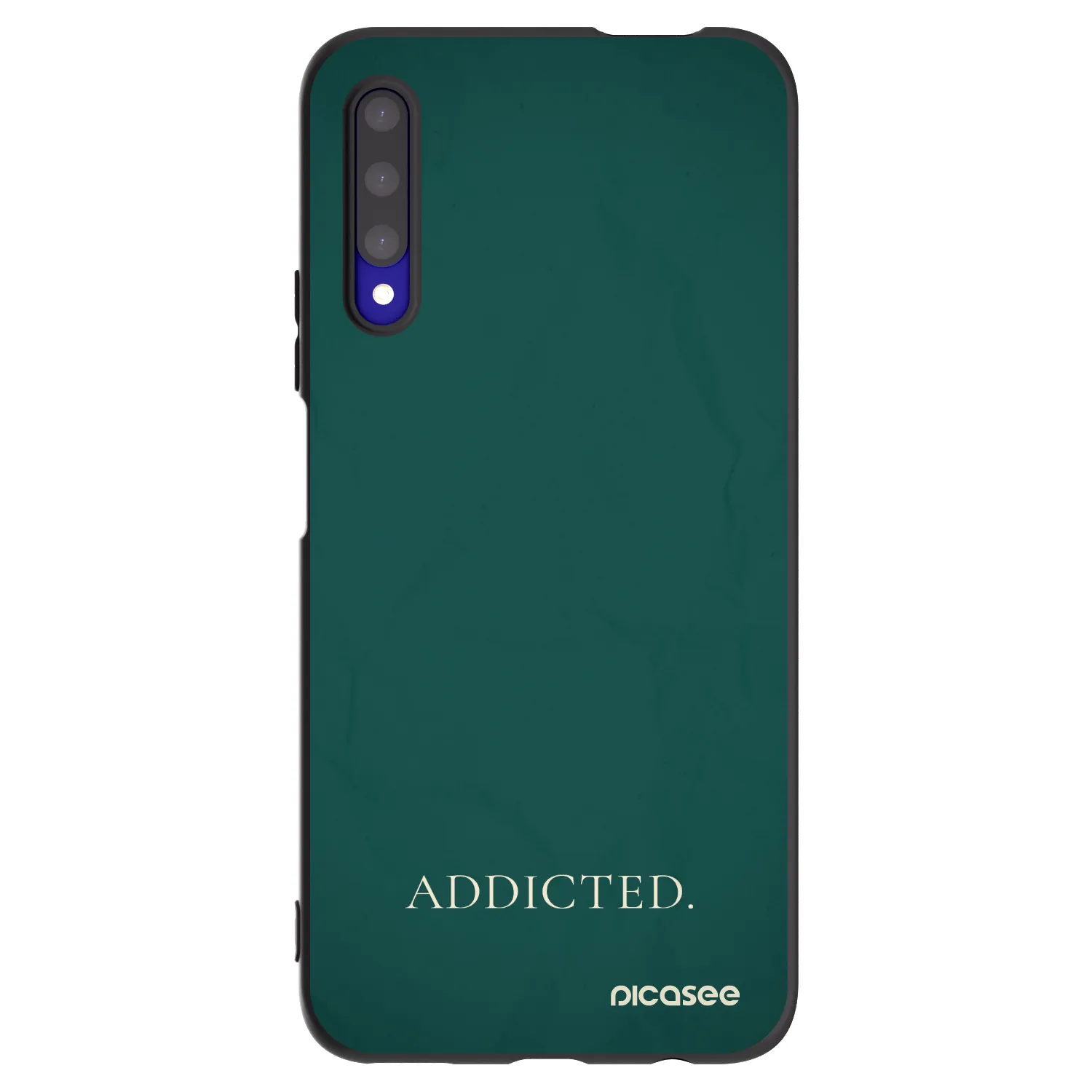 Picasee husă neagră din silicon pentru Honor 9X Pro - Addicted