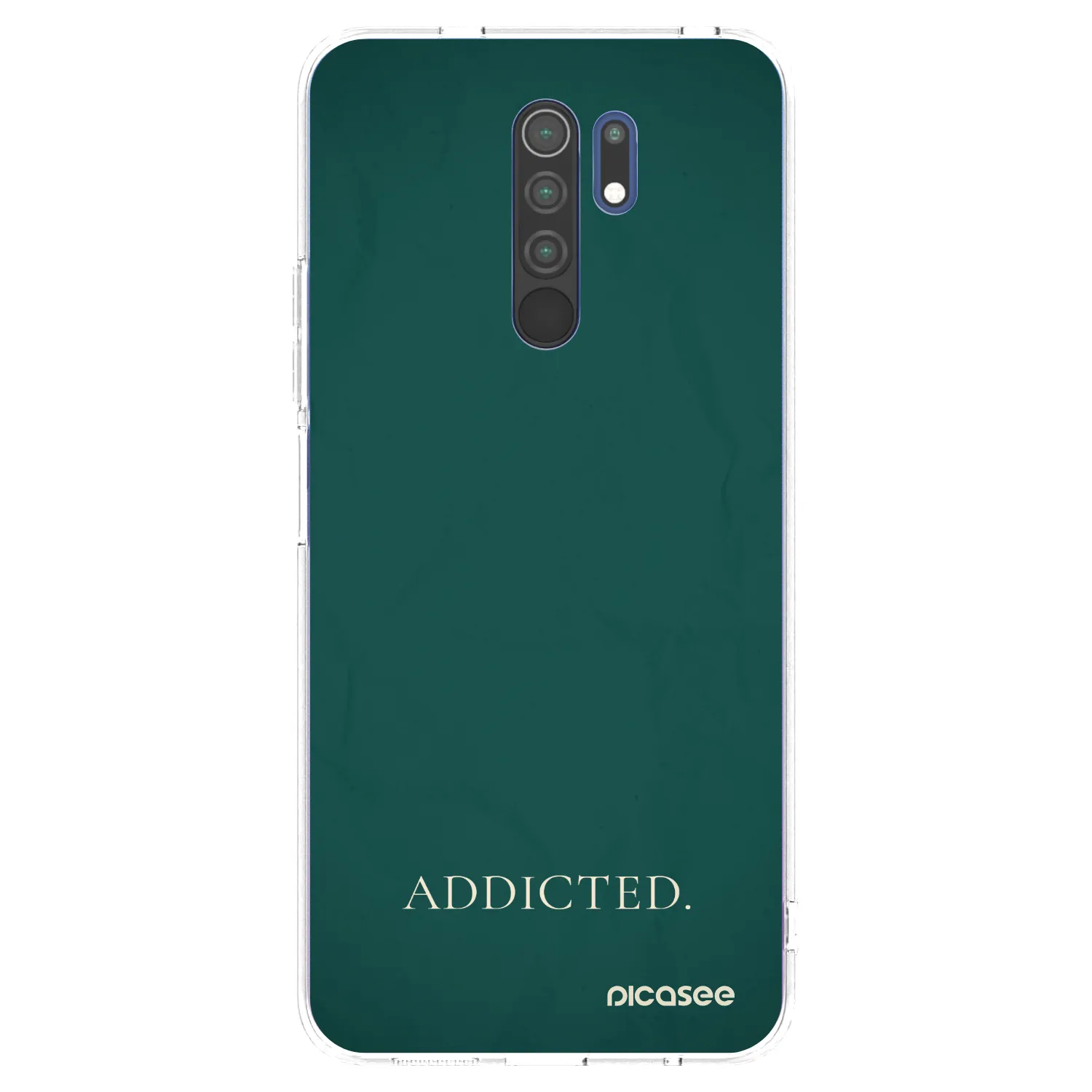 Picasee husă transparentă din silicon pentru Xiaomi Redmi 9 - Addicted