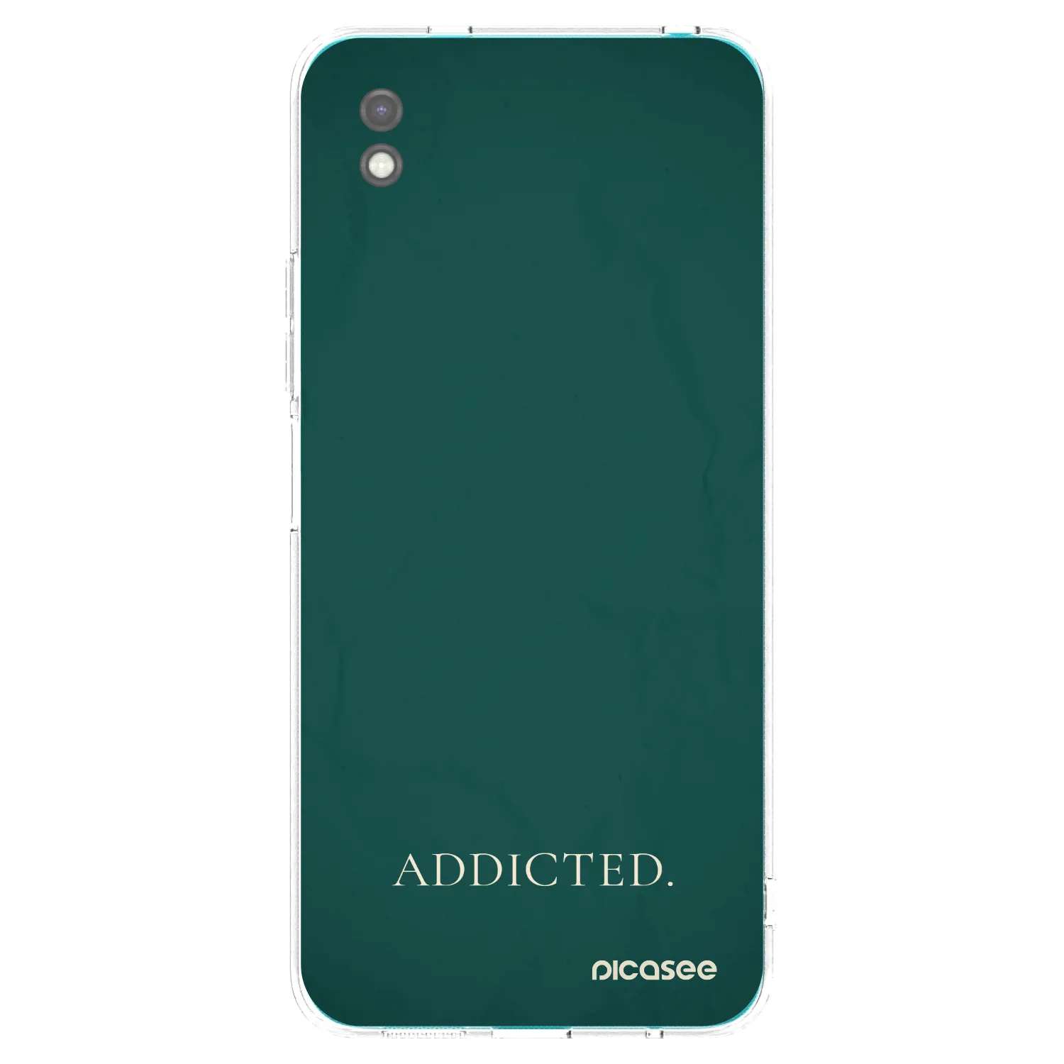 Picasee husă neagră din silicon pentru Xiaomi Redmi 9A - Addicted
