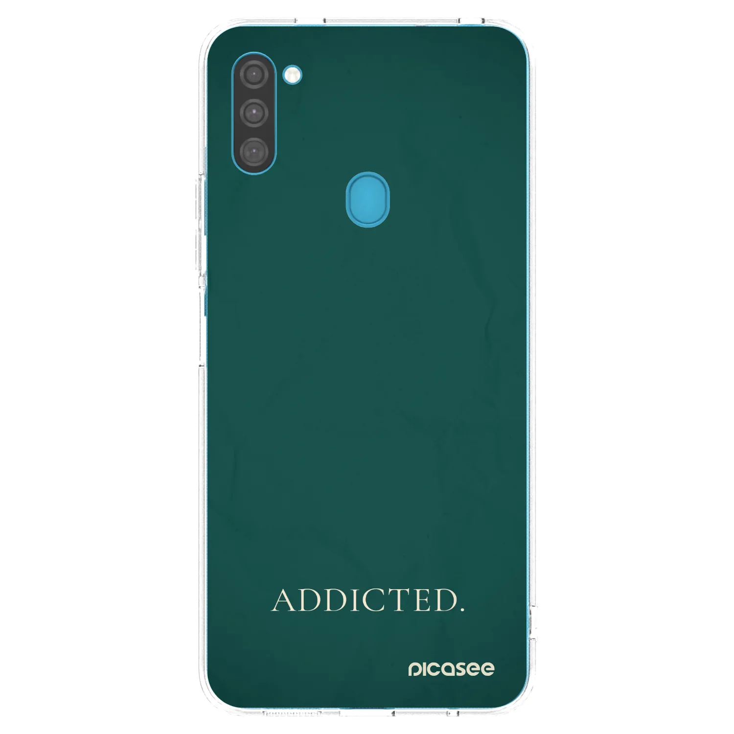 Picasee husă transparentă din silicon pentru Samsung Galaxy M11 - Addicted