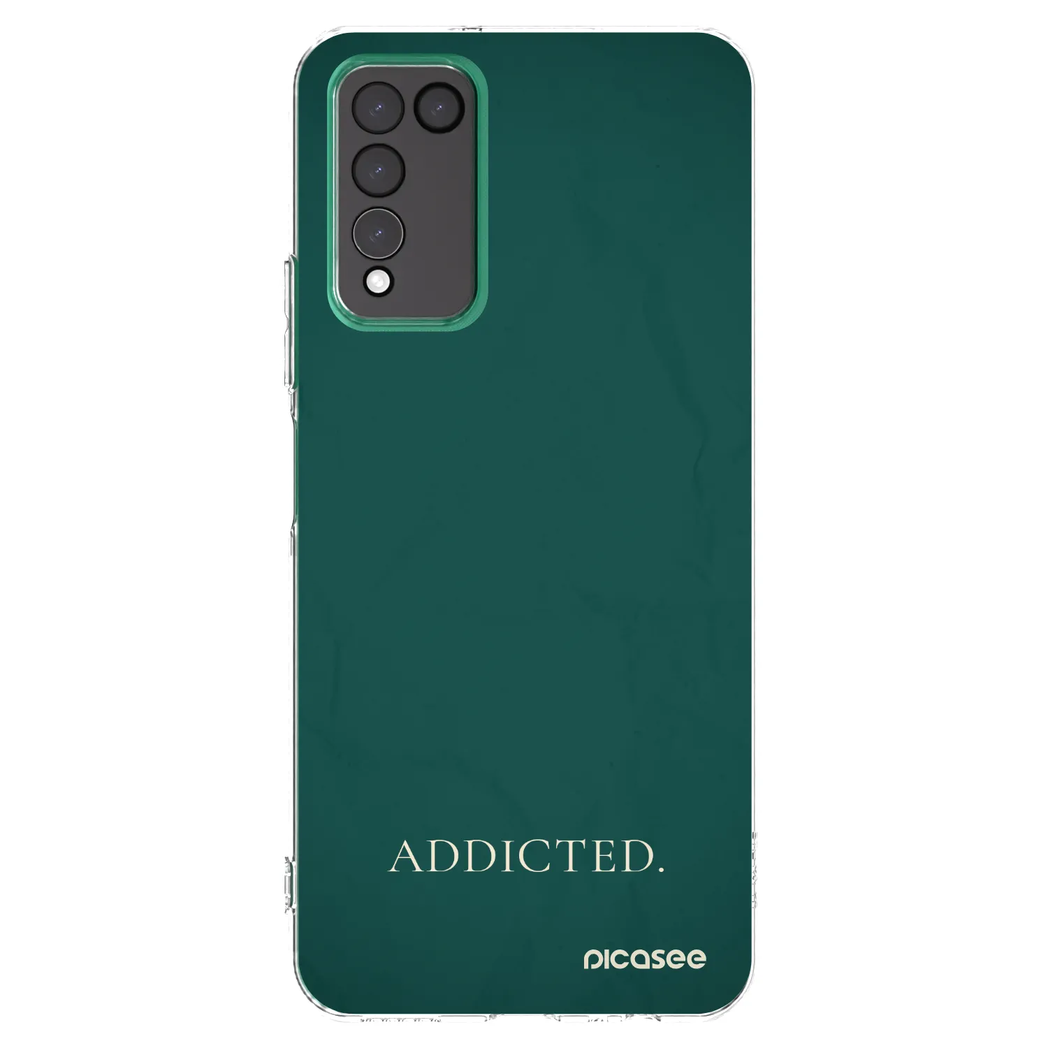 Picasee husă transparentă din silicon pentru Honor 10X Lite - Addicted
