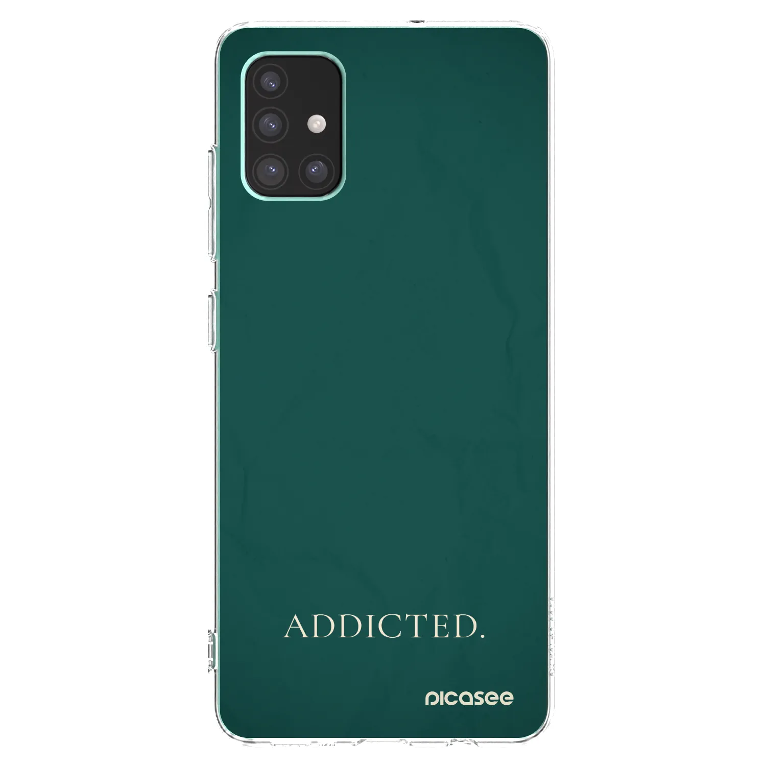 Picasee husă transparentă din silicon pentru Samsung Galaxy M51 M515F - Addicted