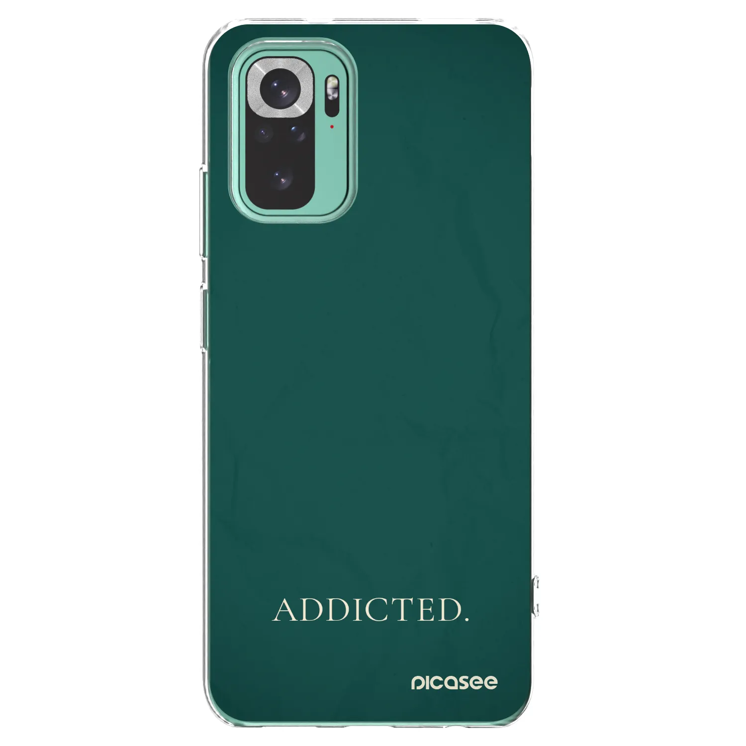 Picasee husă transparentă din silicon pentru Xiaomi Redmi Note 10 Pro - Addicted