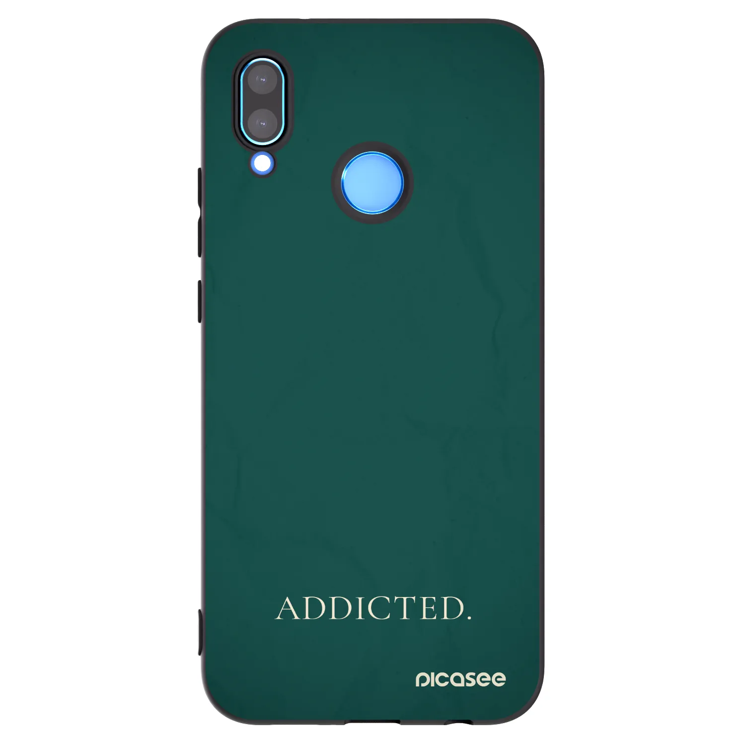 Picasee husă neagră din silicon pentru Huawei P20 Lite - Addicted