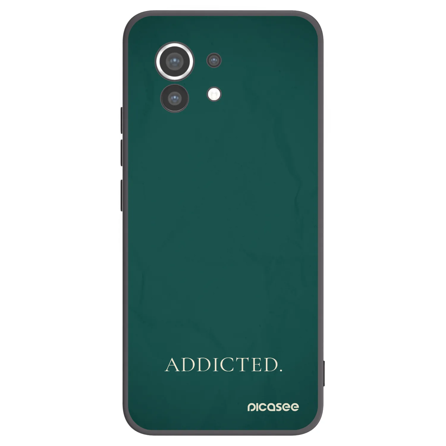 Picasee husă neagră din silicon pentru Xiaomi Mi 11 - Addicted