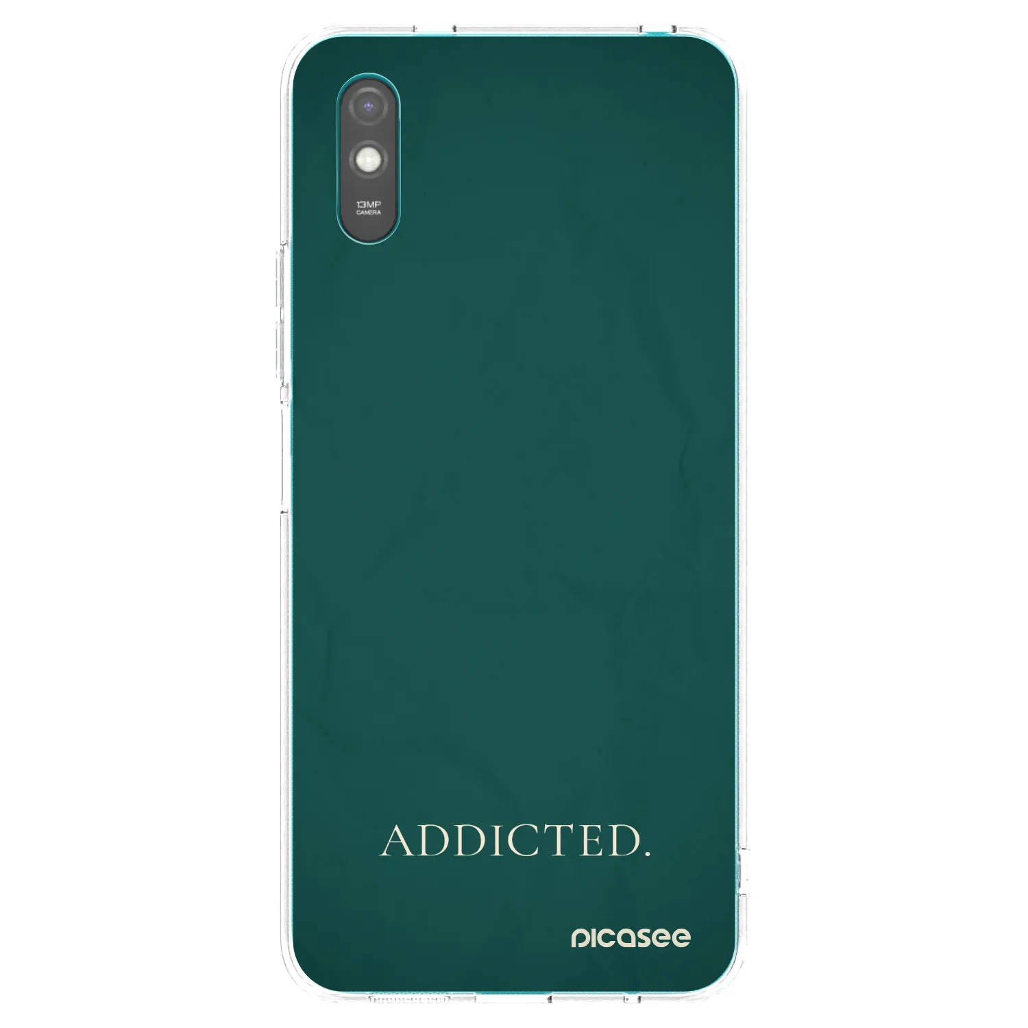 Picasee husă transparentă din silicon pentru Xiaomi Redmi 9AT - Addicted