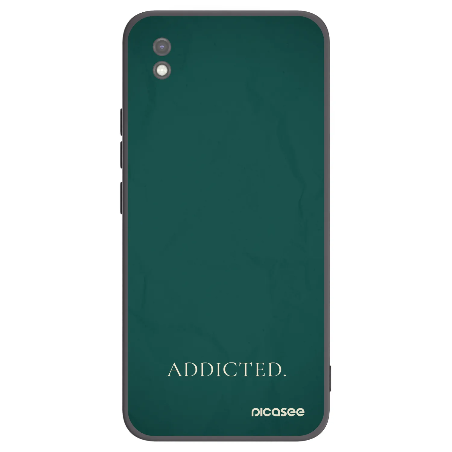 Picasee husă neagră din silicon pentru Xiaomi Redmi 9AT - Addicted