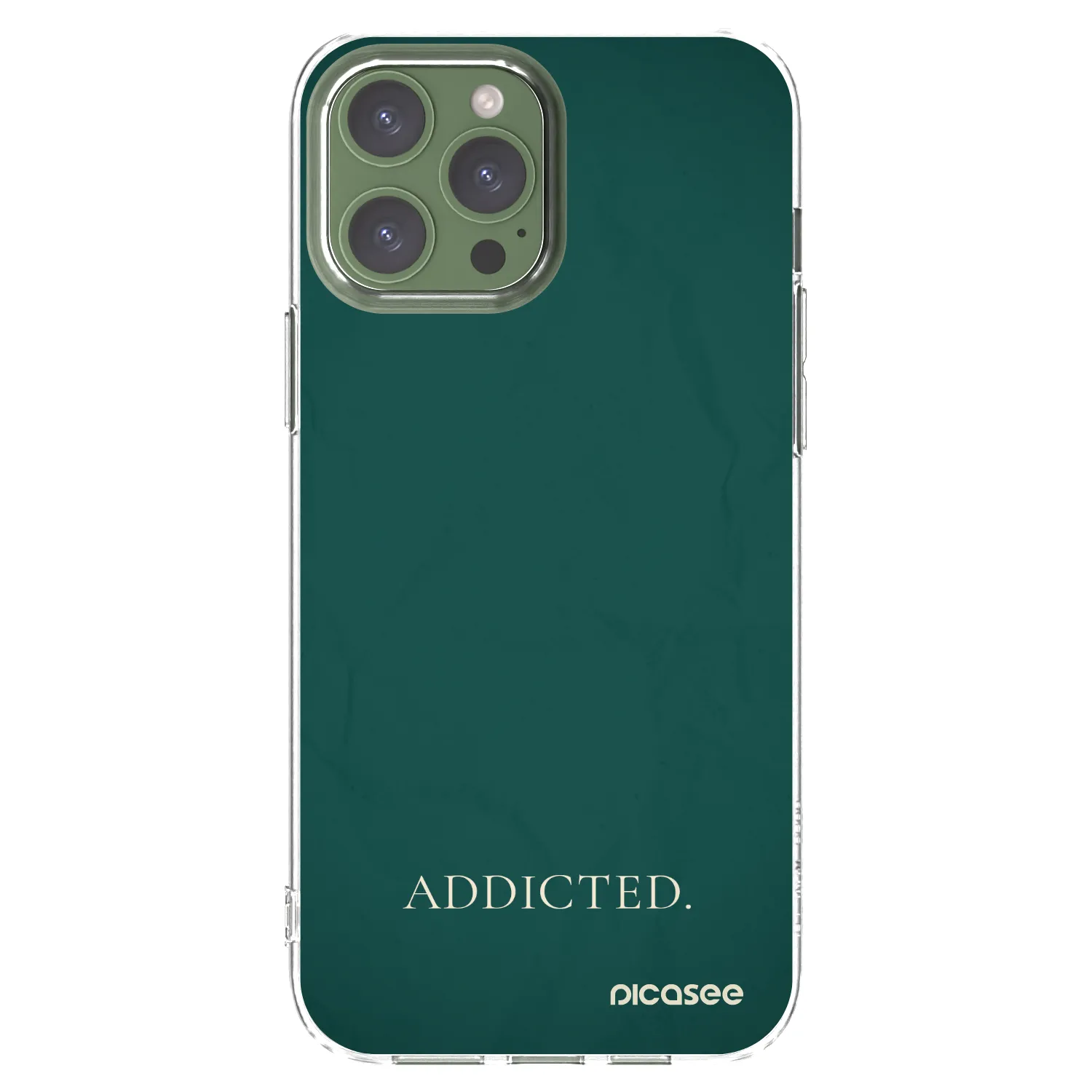 Picasee husă transparentă din silicon pentru Apple iPhone 13 Pro Max - Addicted