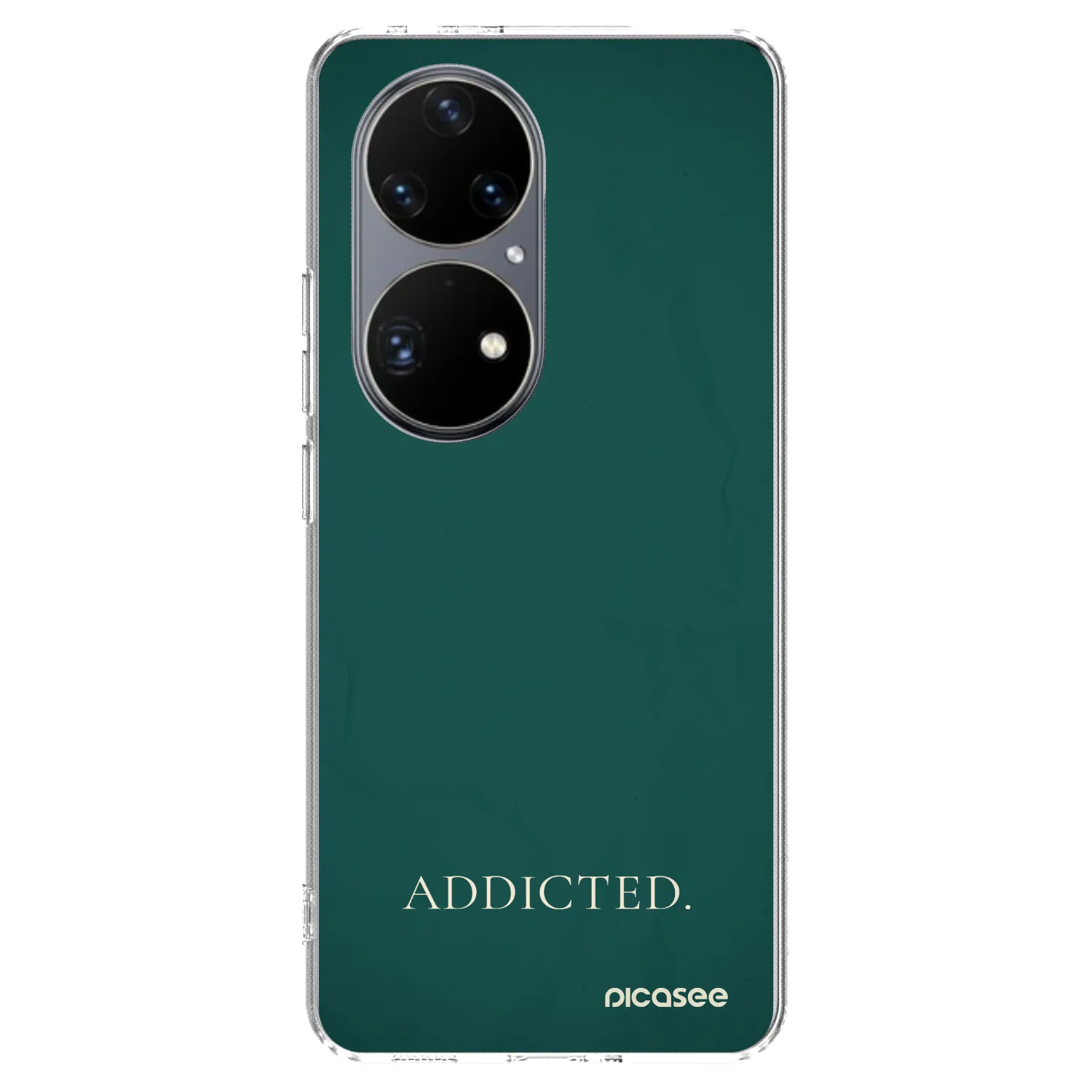 Picasee husă transparentă din silicon pentru Huawei P50 - Addicted