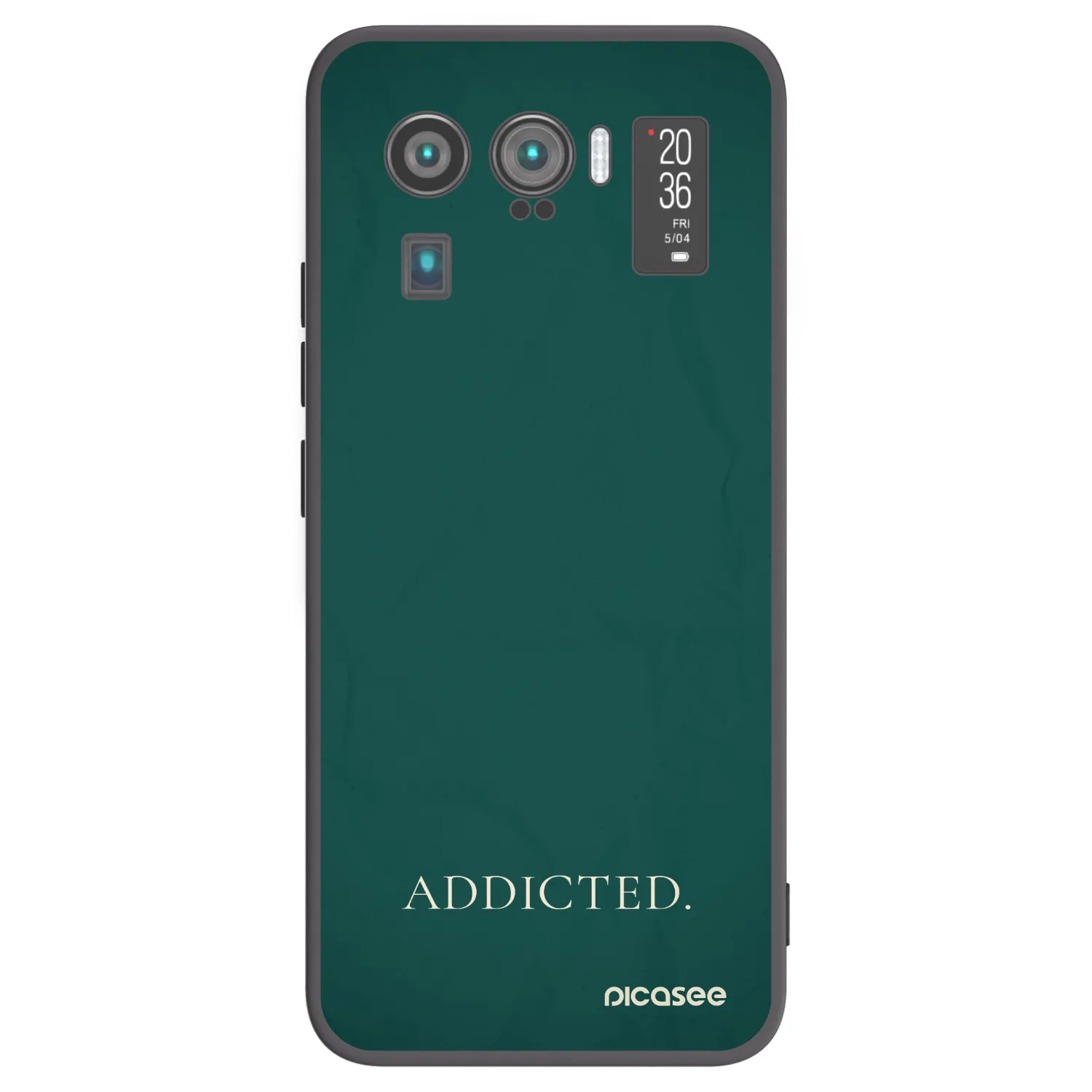 Picasee husă neagră din silicon pentru Xiaomi Mi 11 Ultra - Addicted