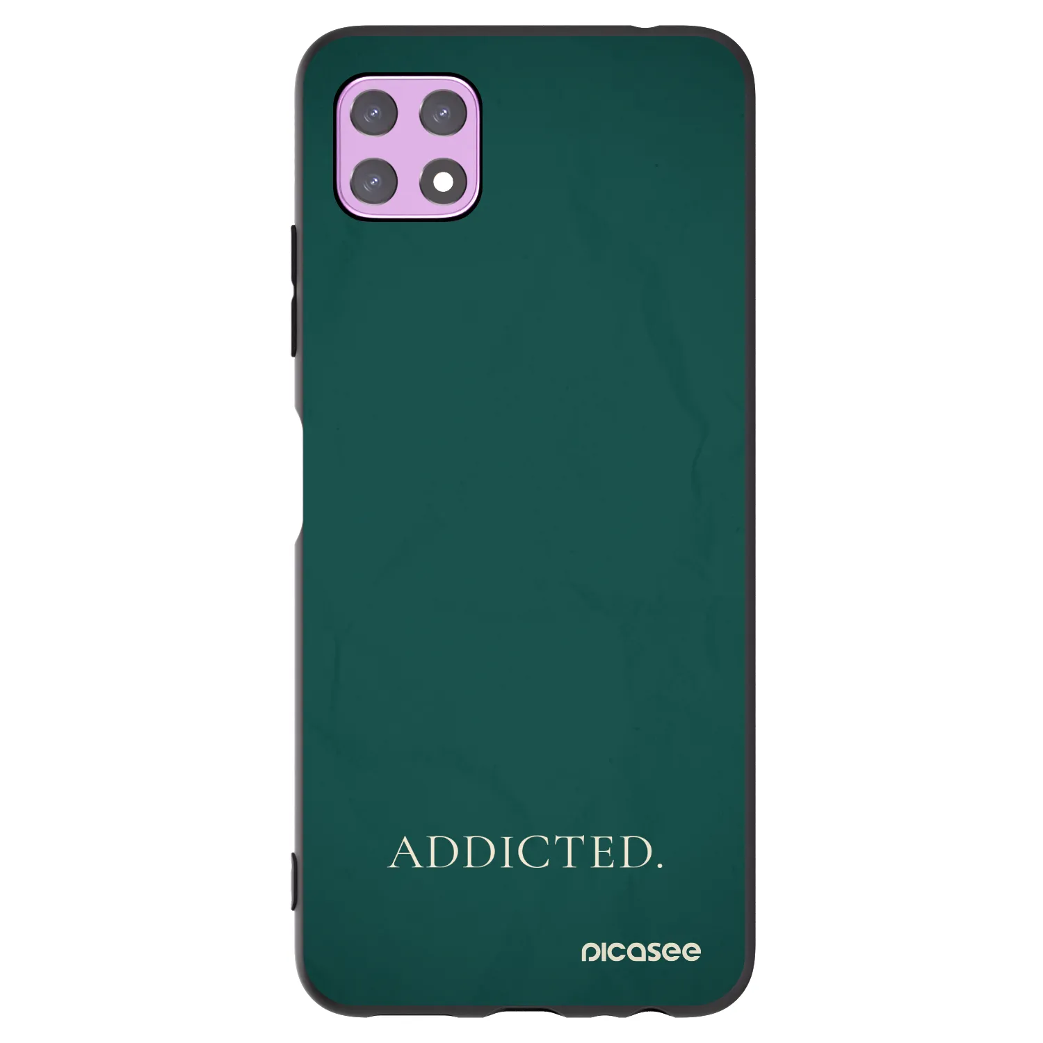 Picasee husă neagră din silicon pentru Samsung Galaxy A22 A226B 5G - Addicted