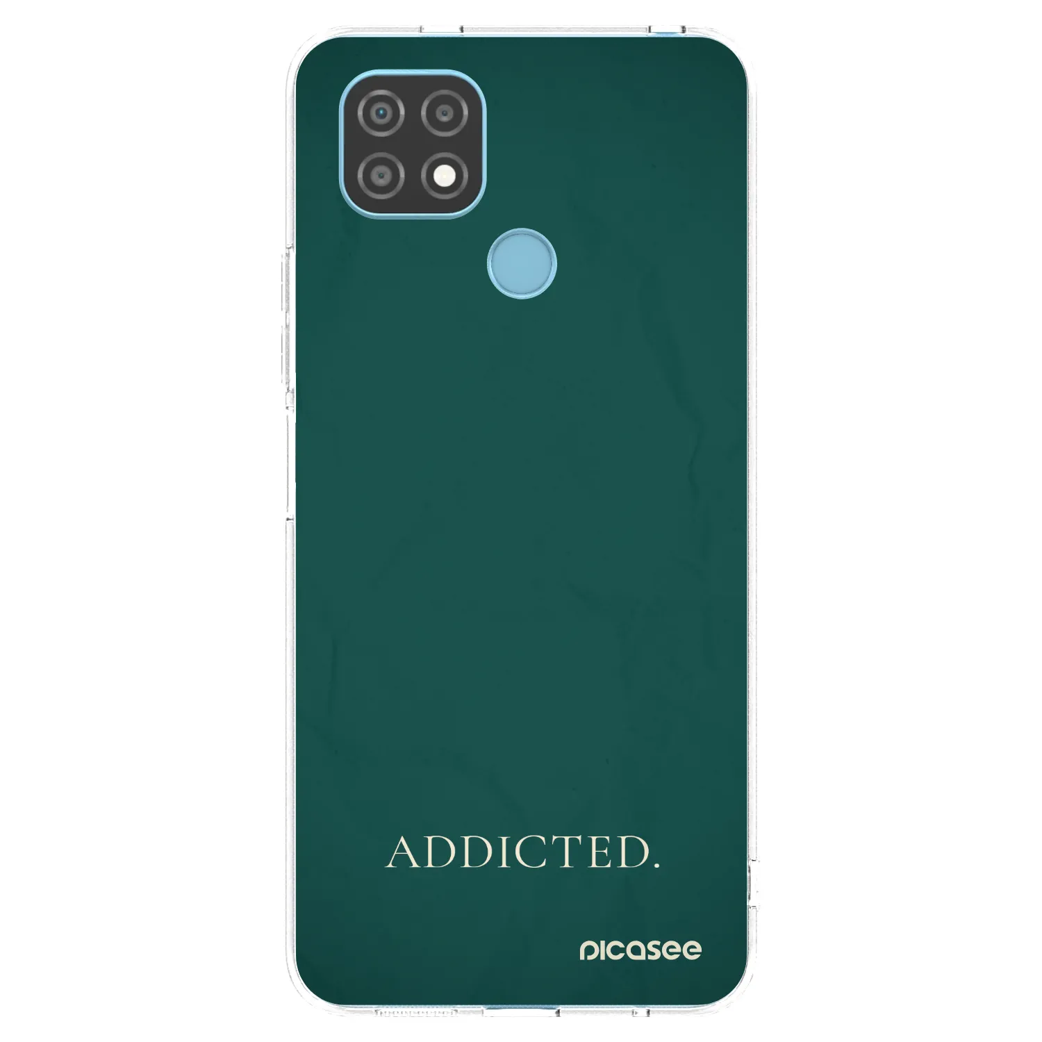 Picasee husă transparentă din silicon pentru Realme C21 - Addicted