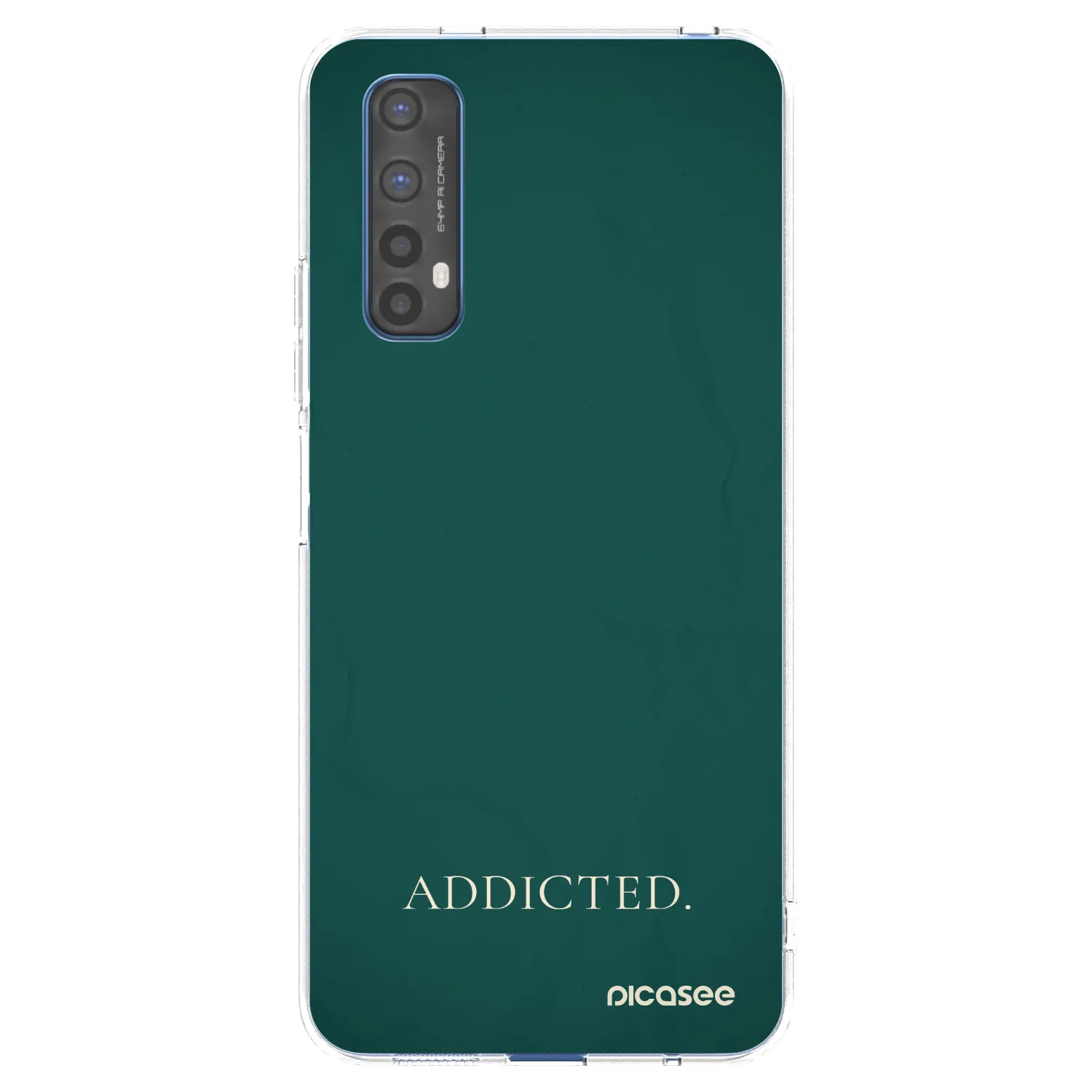 Picasee husă transparentă din silicon pentru Realme 7 - Addicted