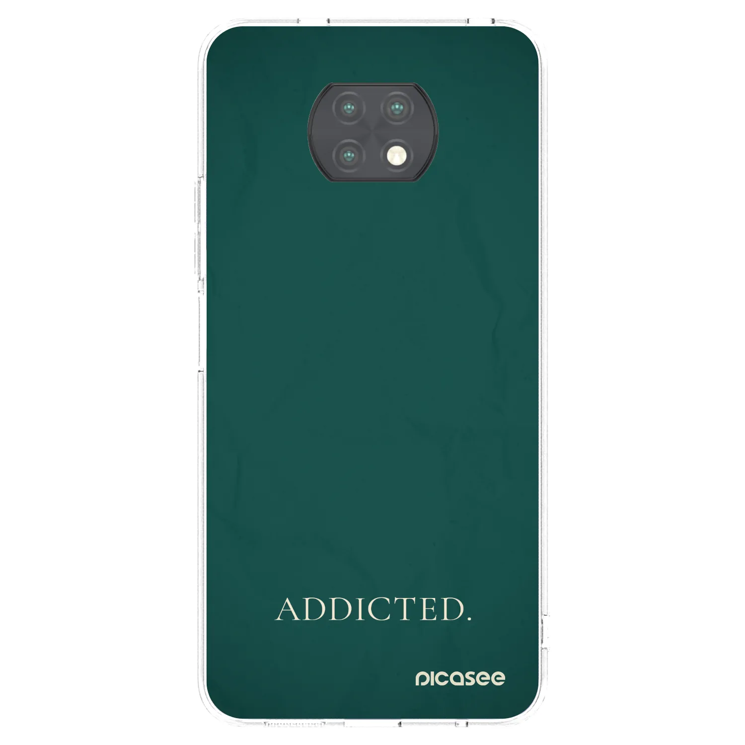 Picasee husă transparentă din silicon pentru Xiaomi Redmi Note 9T - Addicted
