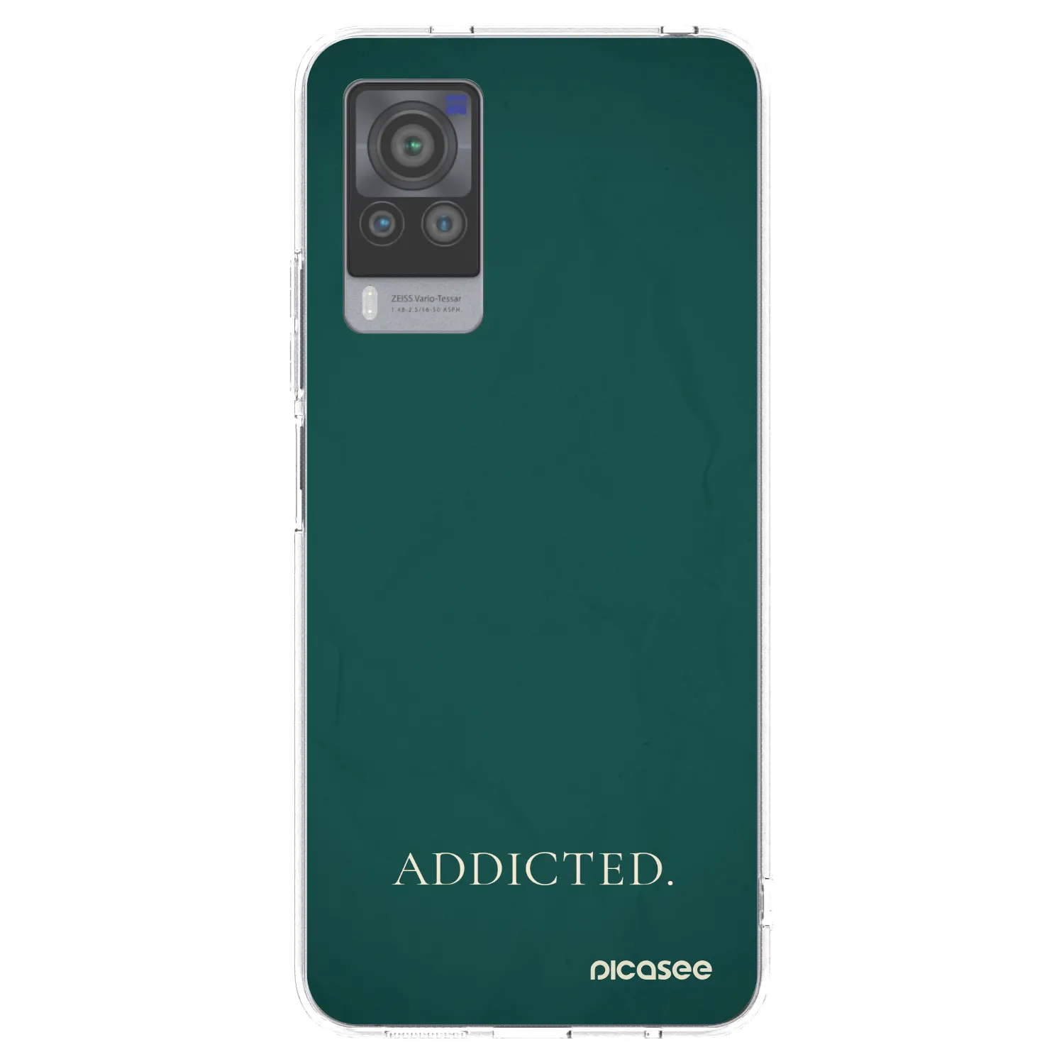 Picasee husă transparentă din silicon pentru Vivo X60 Pro 5G - Addicted