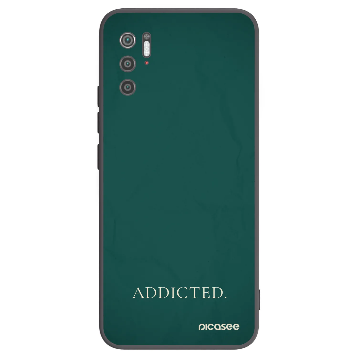 Picasee husă neagră din silicon pentru Xiaomi Poco M3 Pro 5G - Addicted
