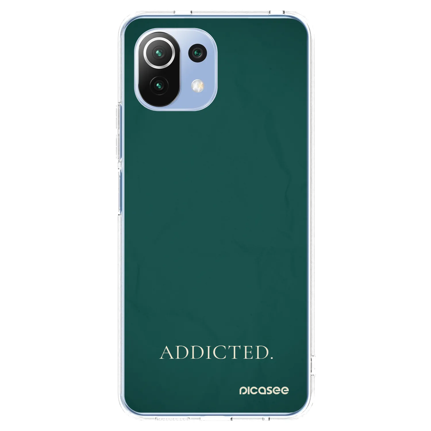 Picasee husă transparentă din silicon pentru Xiaomi 11 Lite 5G NE - Addicted