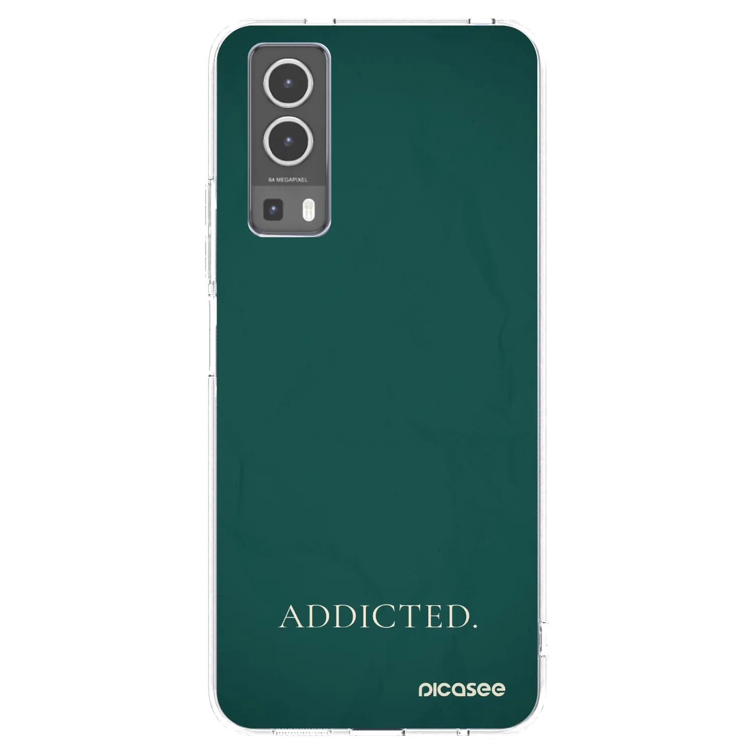 Picasee husă transparentă din silicon pentru Vivo Y72 5G - Addicted