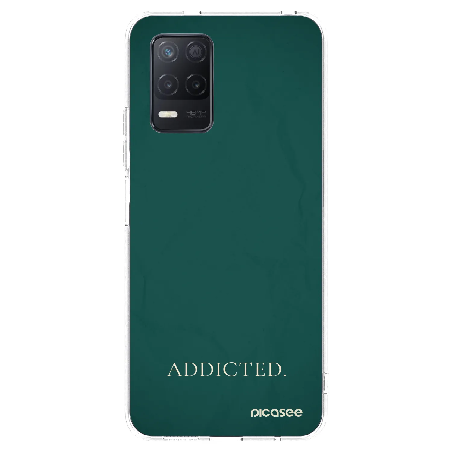 Picasee husă transparentă din silicon pentru Realme 8 5G - Addicted