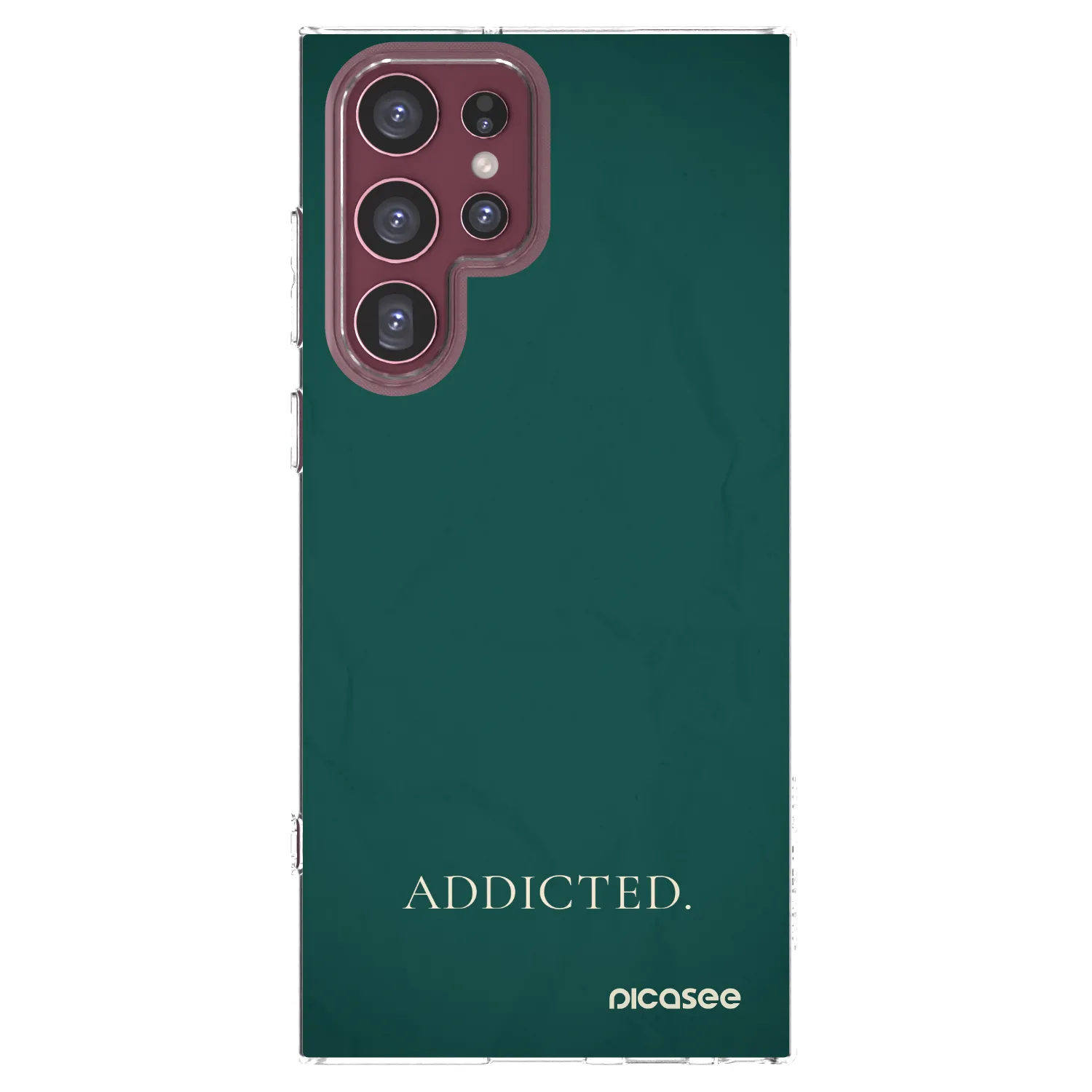 Picasee husă transparentă din silicon pentru Samsung Galaxy S22 Ultra 5G - Addicted