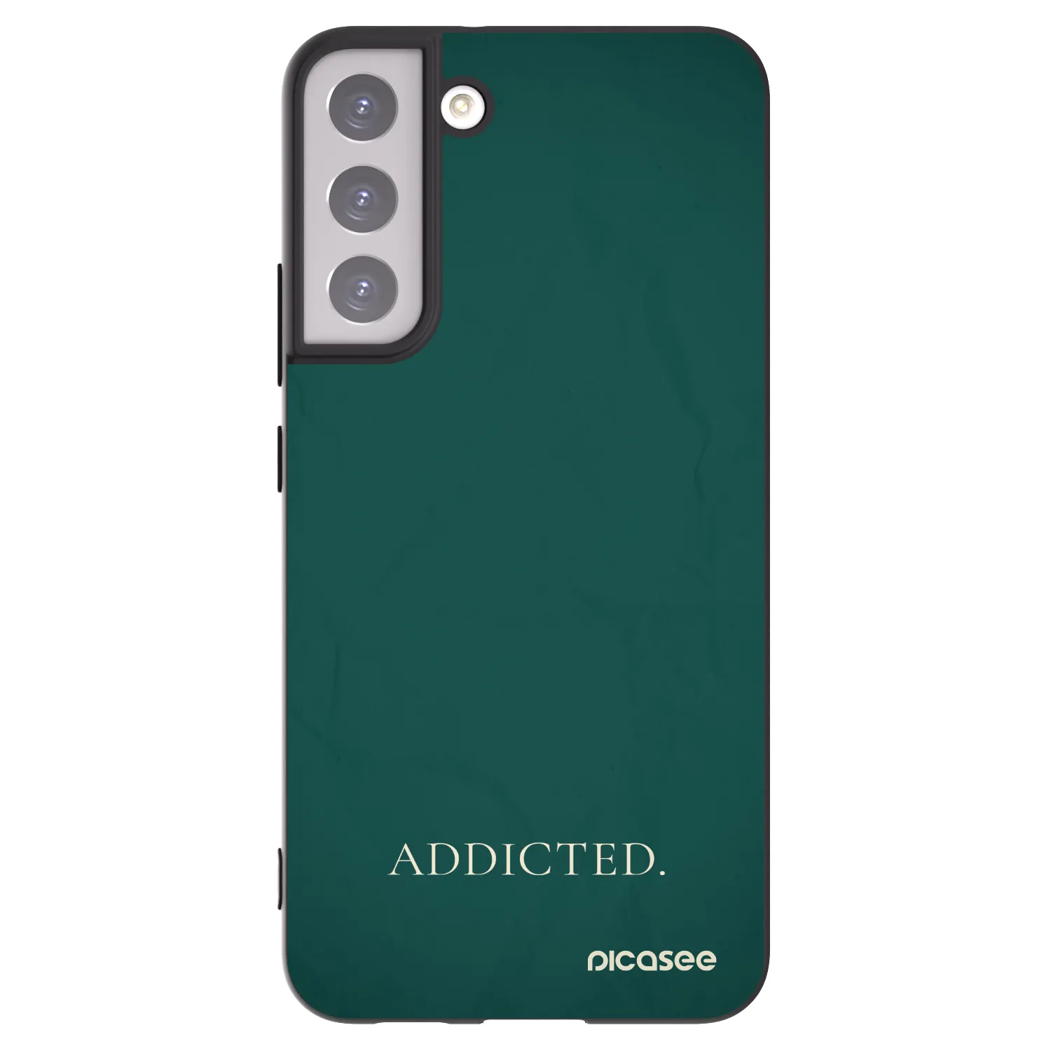 Picasee husă neagră din silicon pentru Samsung Galaxy S22+ 5G - Addicted