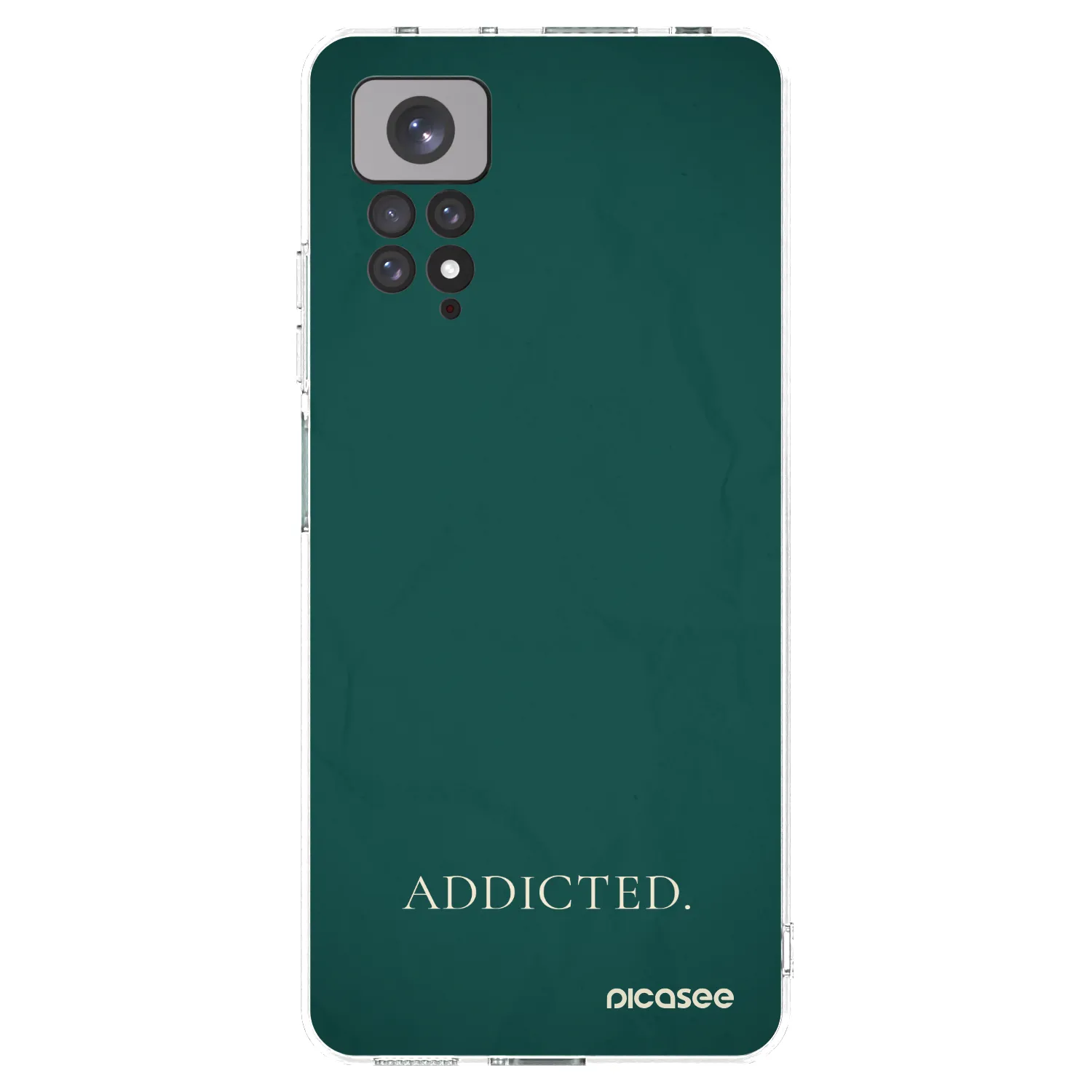 Picasee husă transparentă din silicon pentru Xiaomi Redmi Note 11S 4G - Addicted