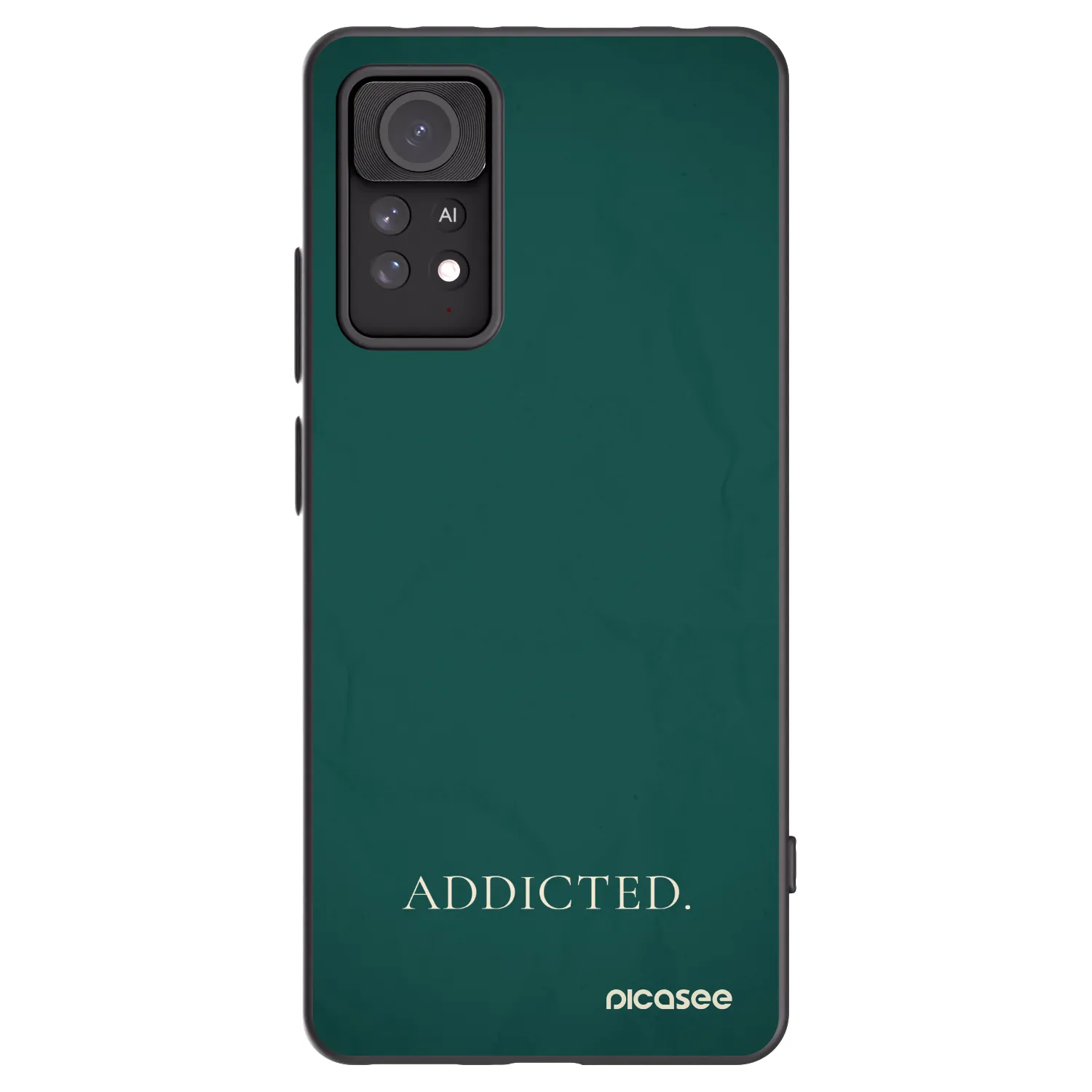 Picasee husă neagră din silicon pentru Xiaomi Redmi Note 11 Pro - Addicted