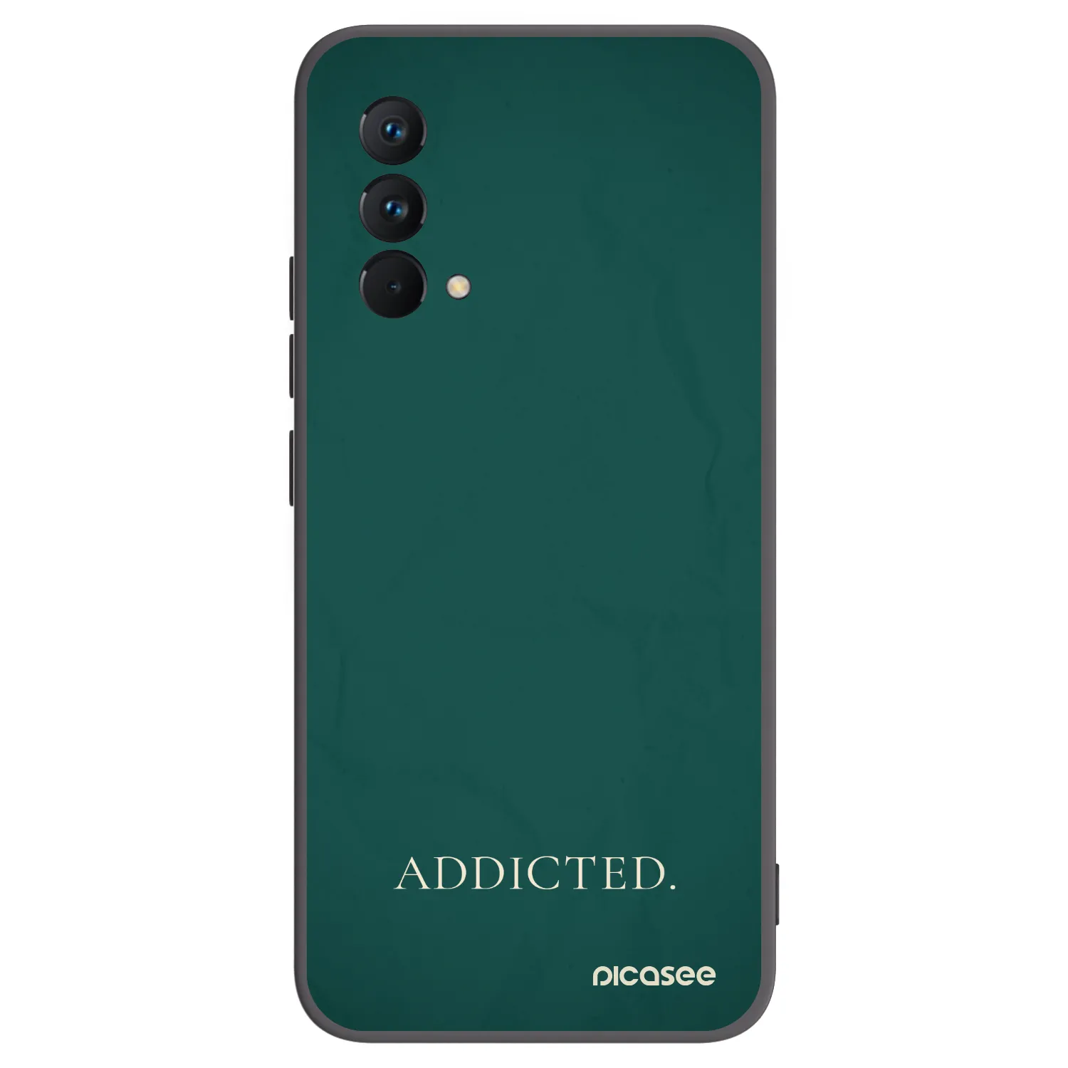 Picasee husă neagră din silicon pentru Realme GT Master Edition 5G - Addicted