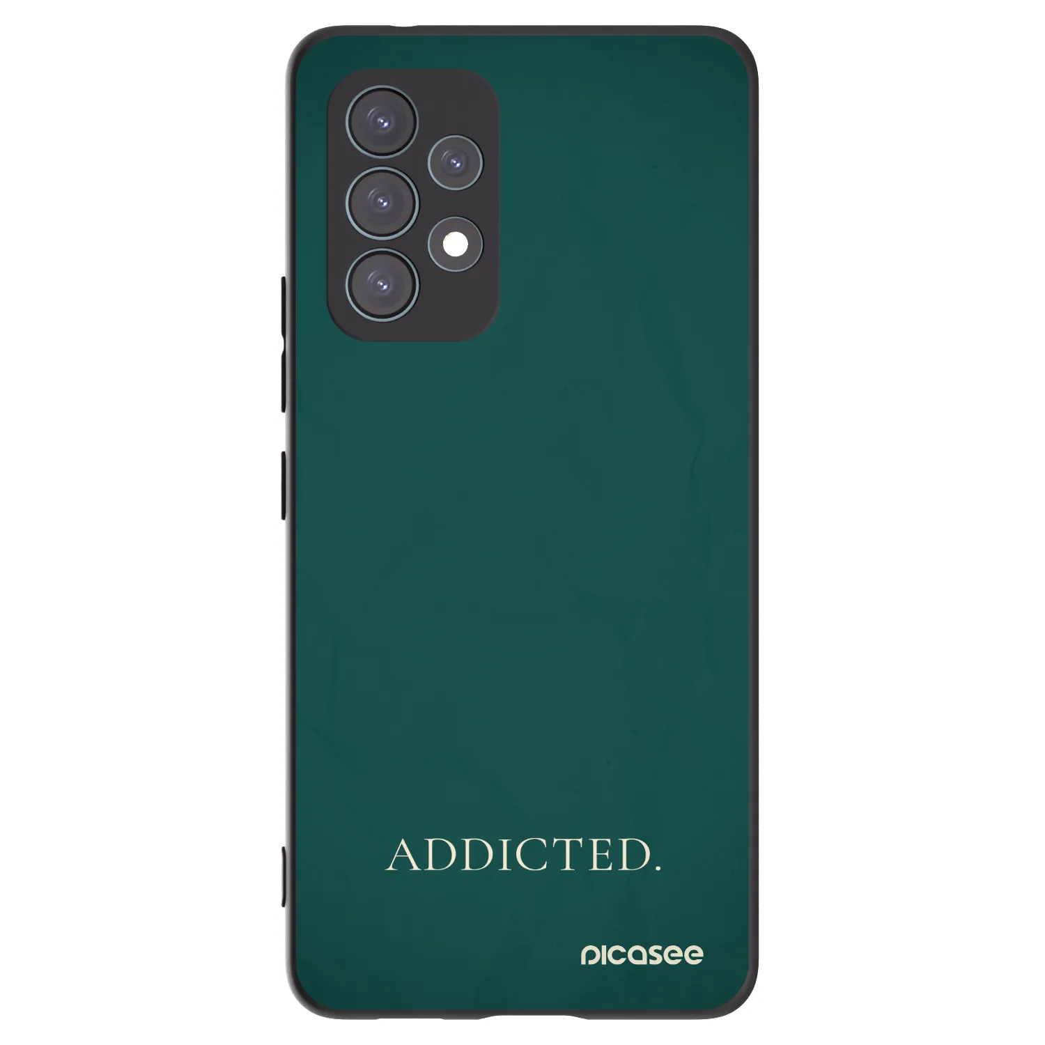 Picasee husă neagră din silicon pentru Samsung Galaxy A53 5G A536 - Addicted
