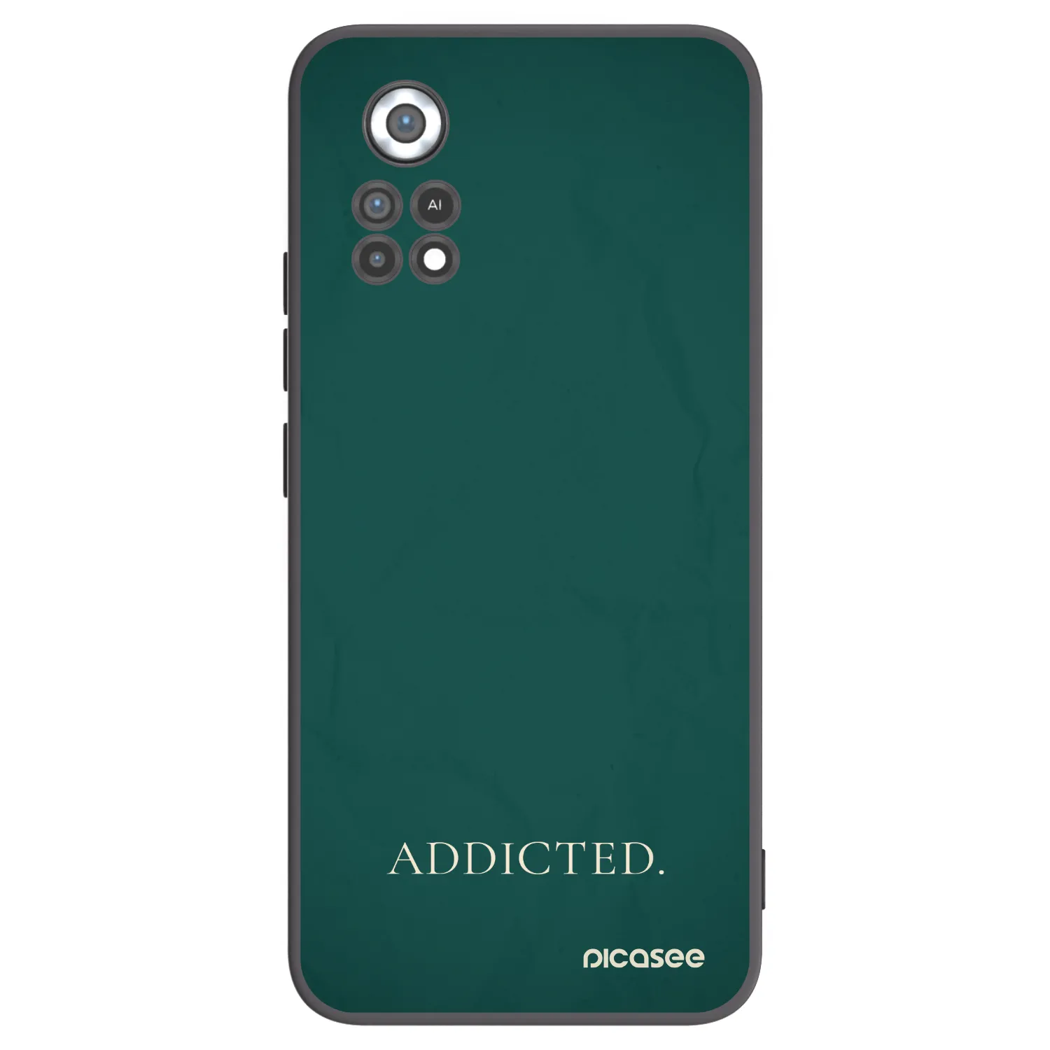 Picasee husă neagră din silicon pentru Xiaomi Poco X4 Pro 5G - Addicted