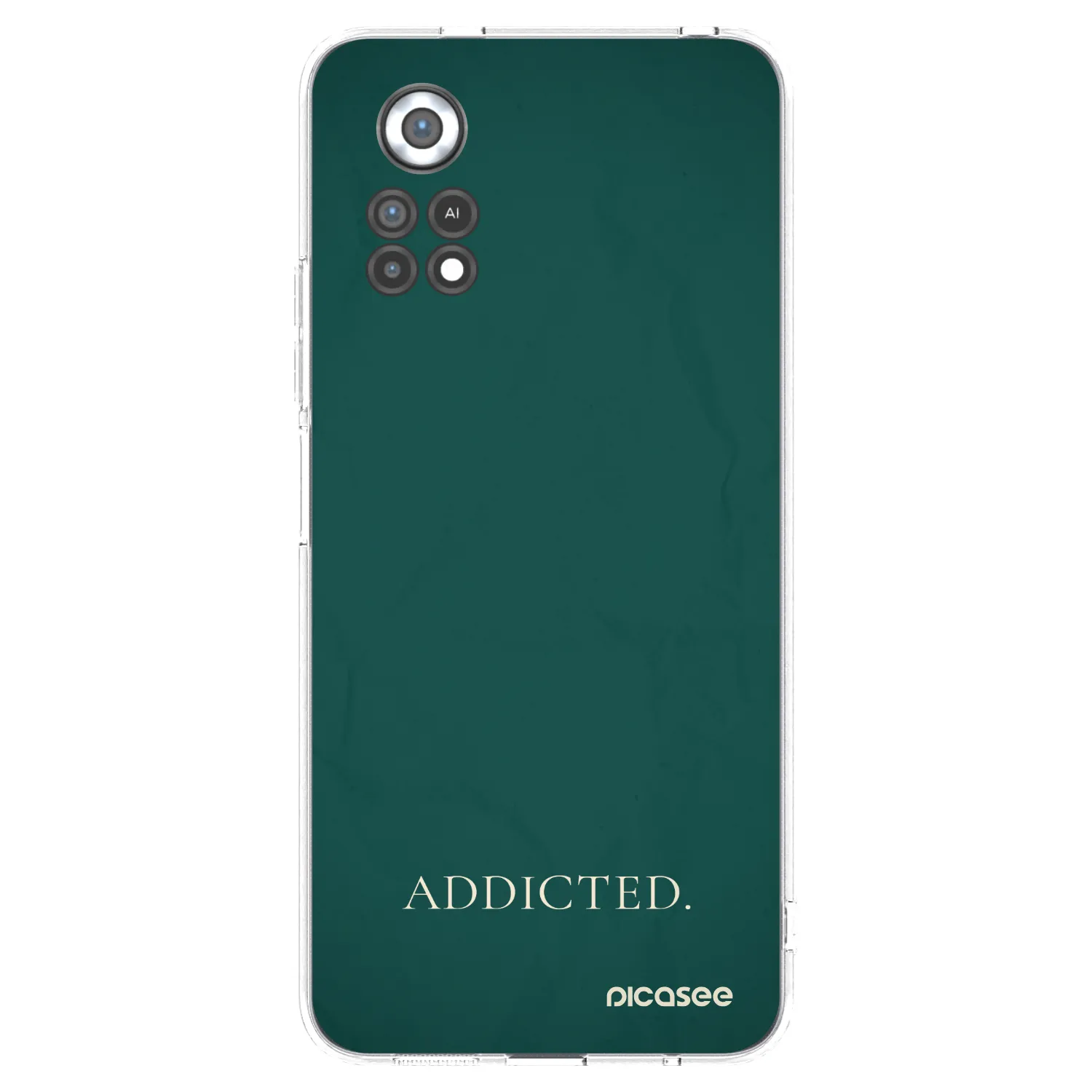 Picasee husă transparentă din silicon pentru Xiaomi Poco X4 Pro 5G - Addicted