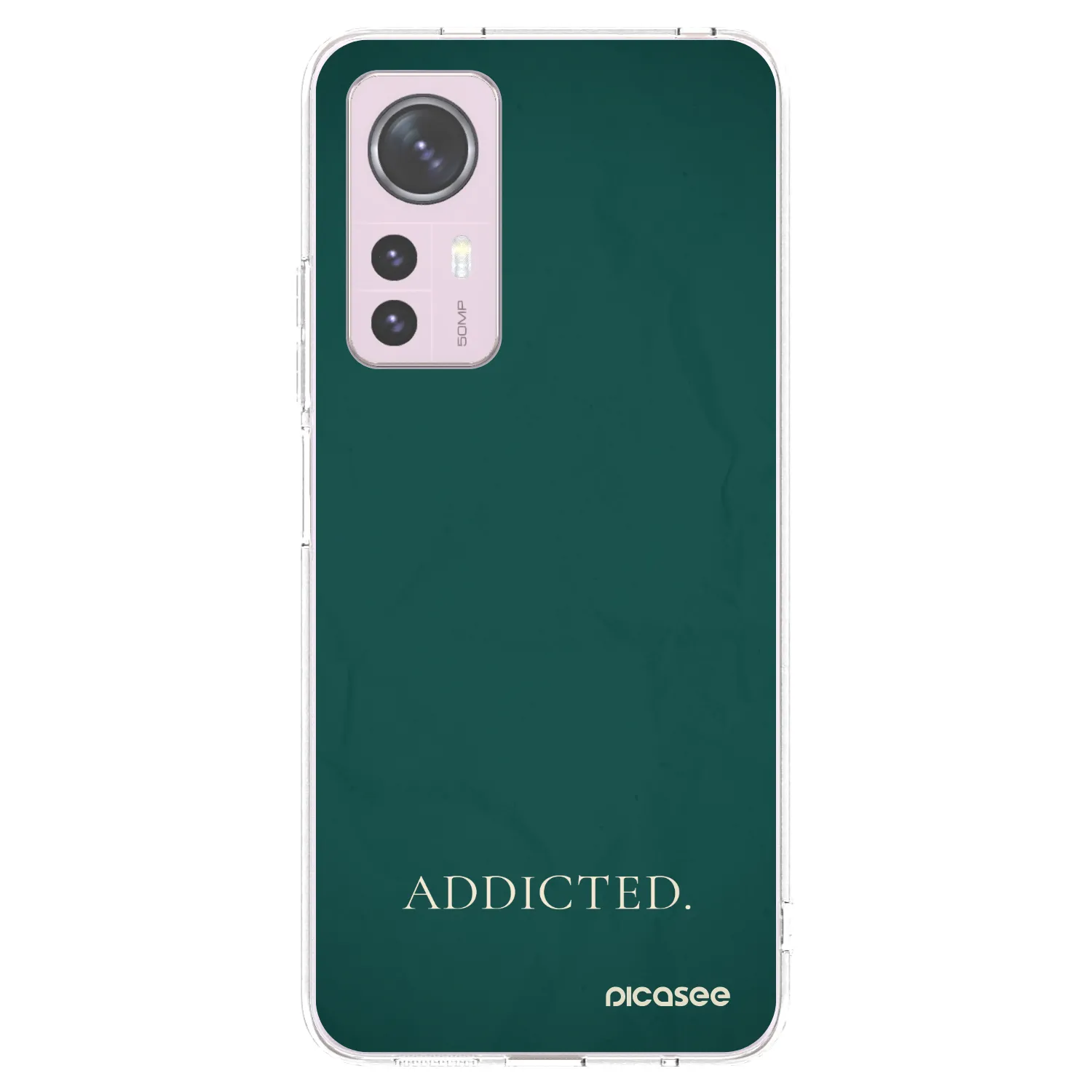 Picasee husă transparentă din silicon pentru Xiaomi 12 - Addicted