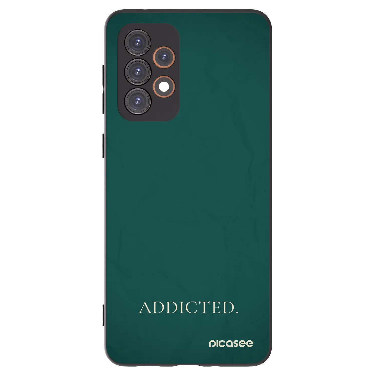 Picasee husă neagră din silicon pentru Samsung Galaxy A33 5G A336 - Addicted