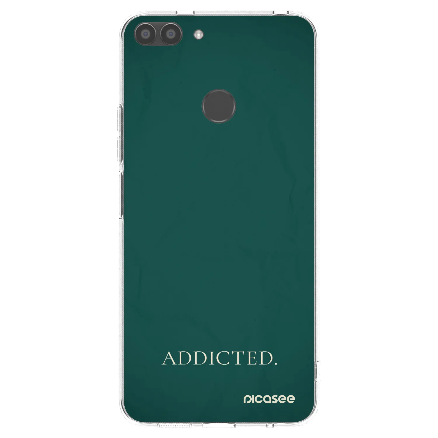 Picasee husă transparentă din silicon pentru Huawei P Smart - Addicted