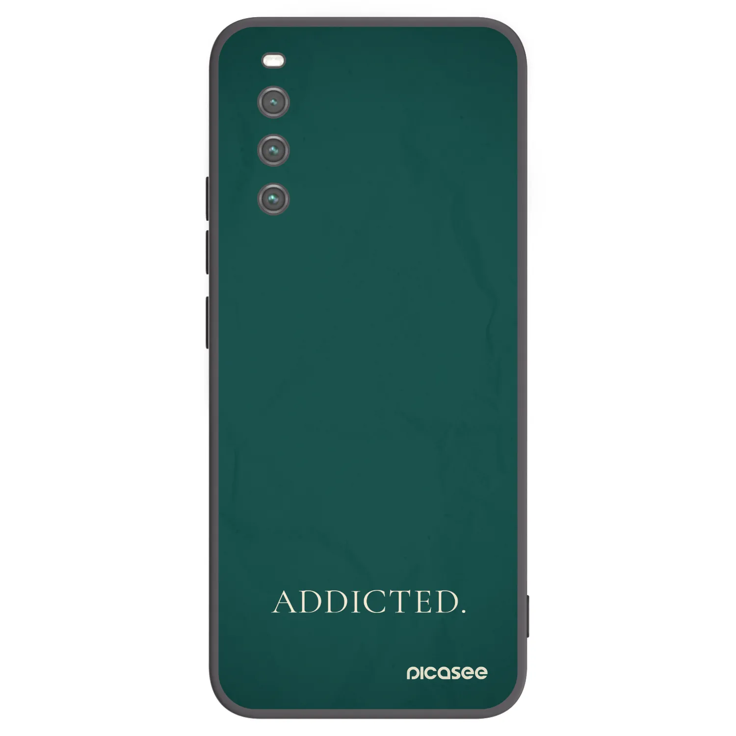 Picasee husă neagră din silicon pentru Sony Xperia 10 IV 5G - Addicted