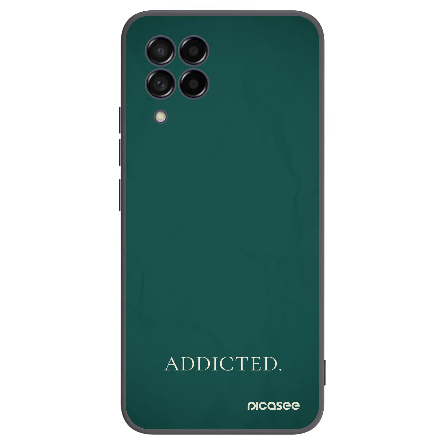 Picasee husă neagră din silicon pentru Samsung Galaxy M53 5G - Addicted