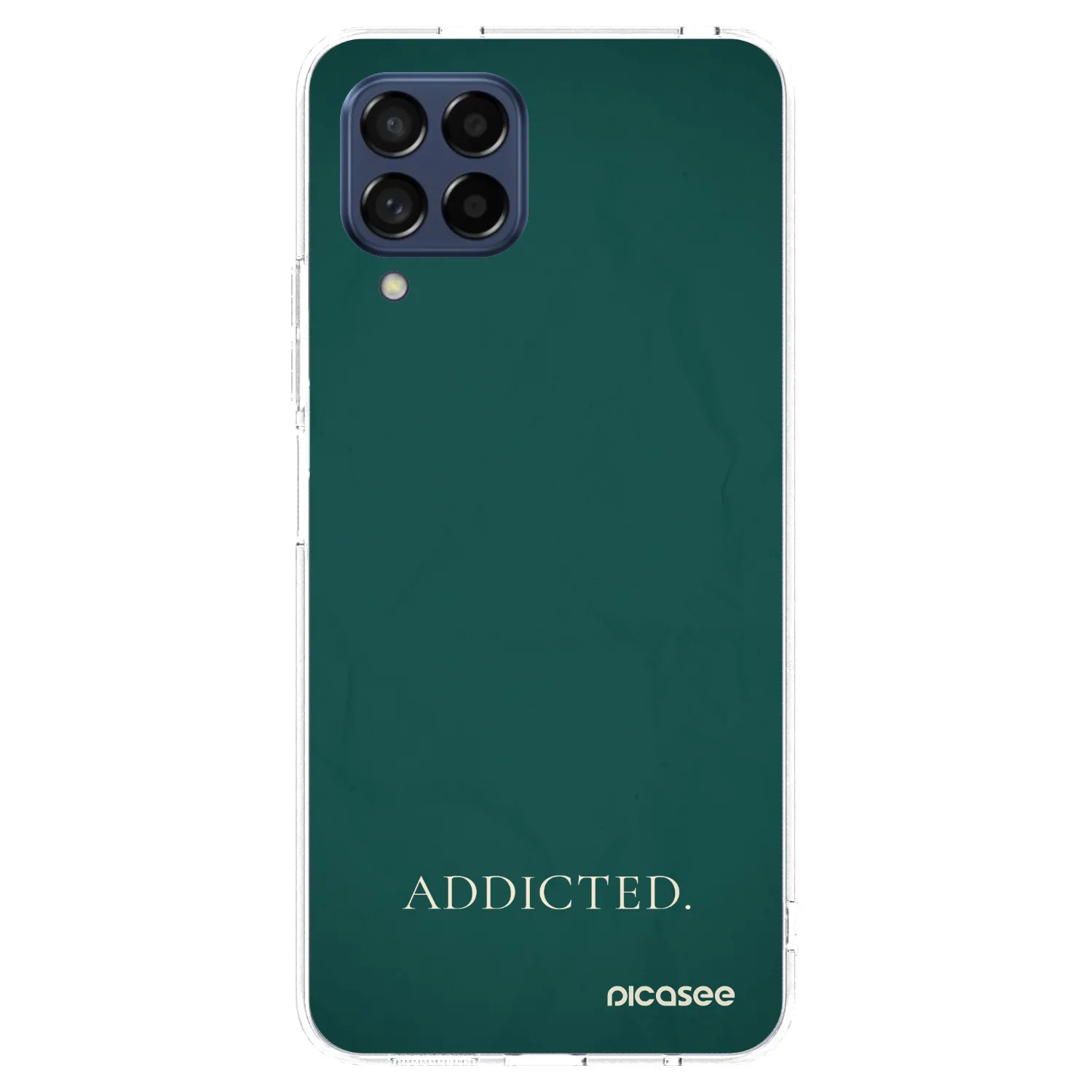 Picasee husă transparentă din silicon pentru Samsung Galaxy M53 5G - Addicted
