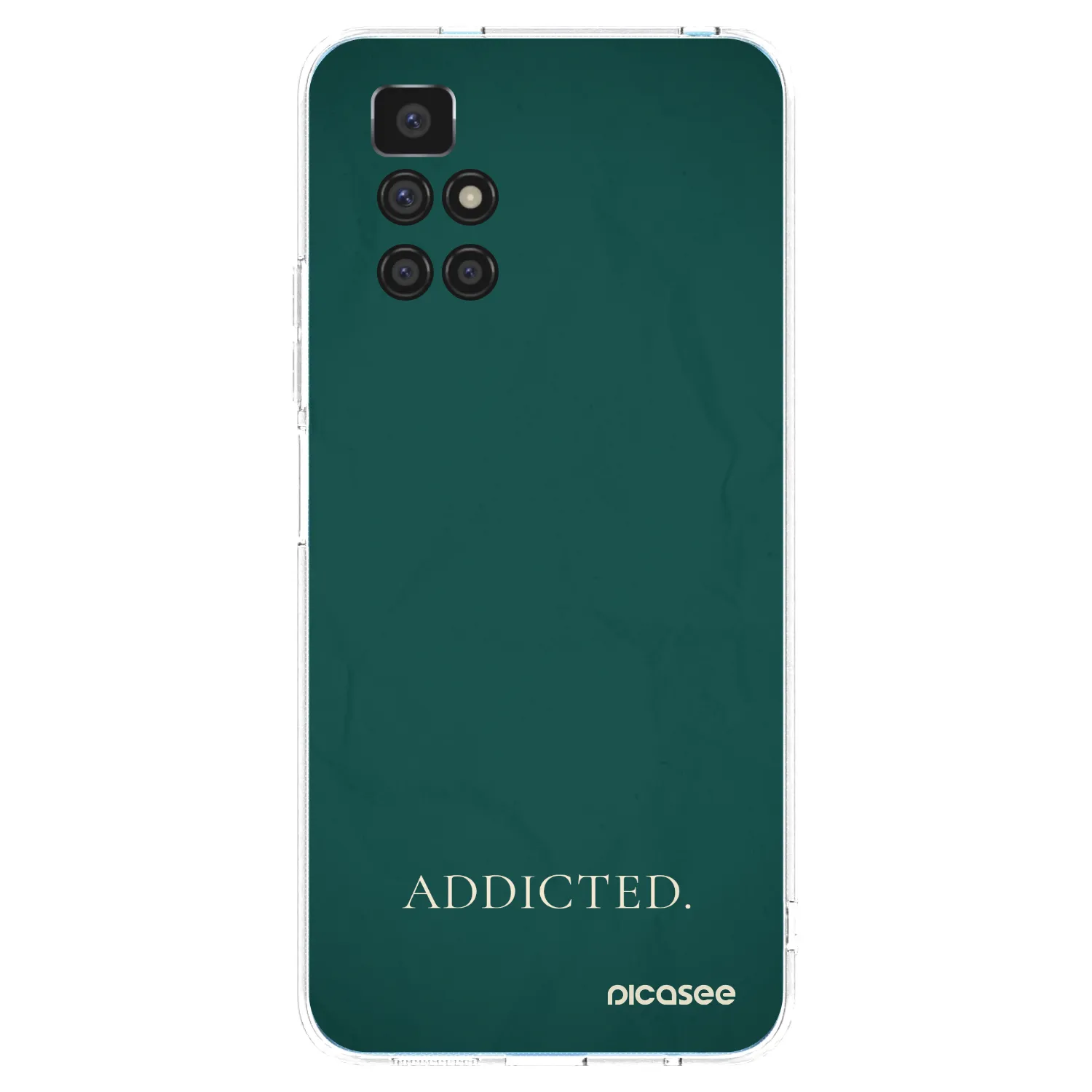 Picasee husă transparentă din silicon pentru Xiaomi Redmi 10 (2022) - Addicted