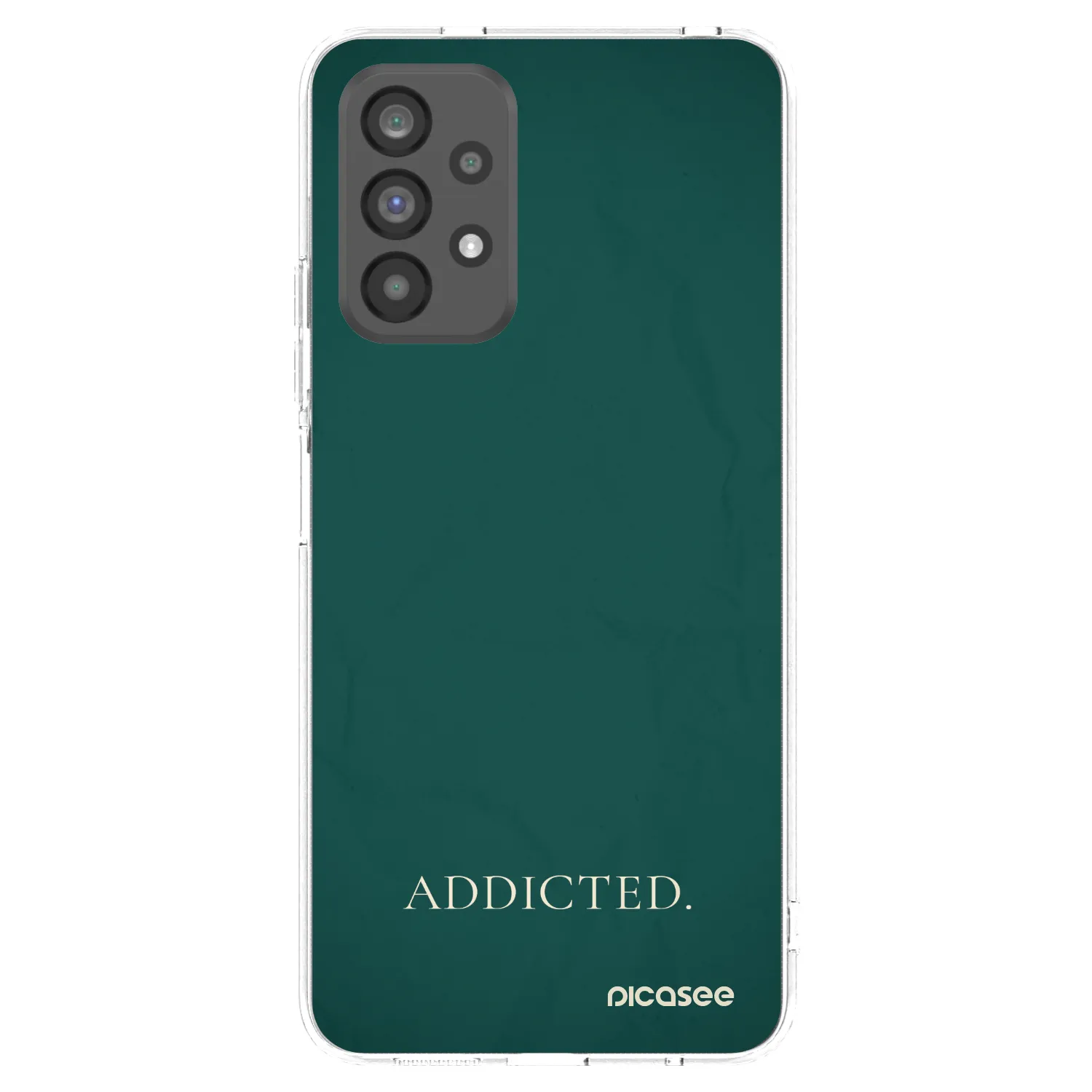 Picasee husă transparentă din silicon pentru Samsung Galaxy A73 5G - Addicted