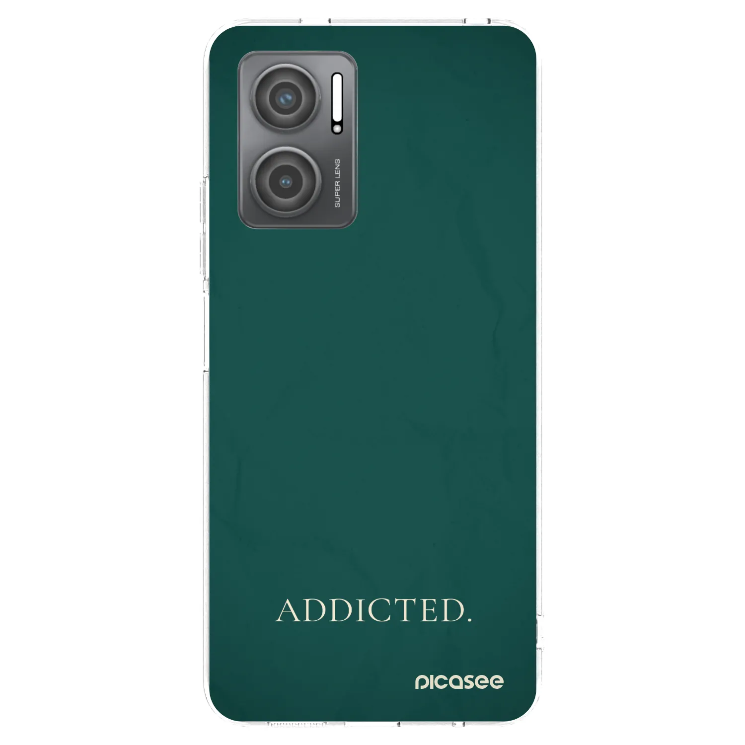 Picasee husă transparentă din silicon pentru Xiaomi Redmi 10 5G - Addicted