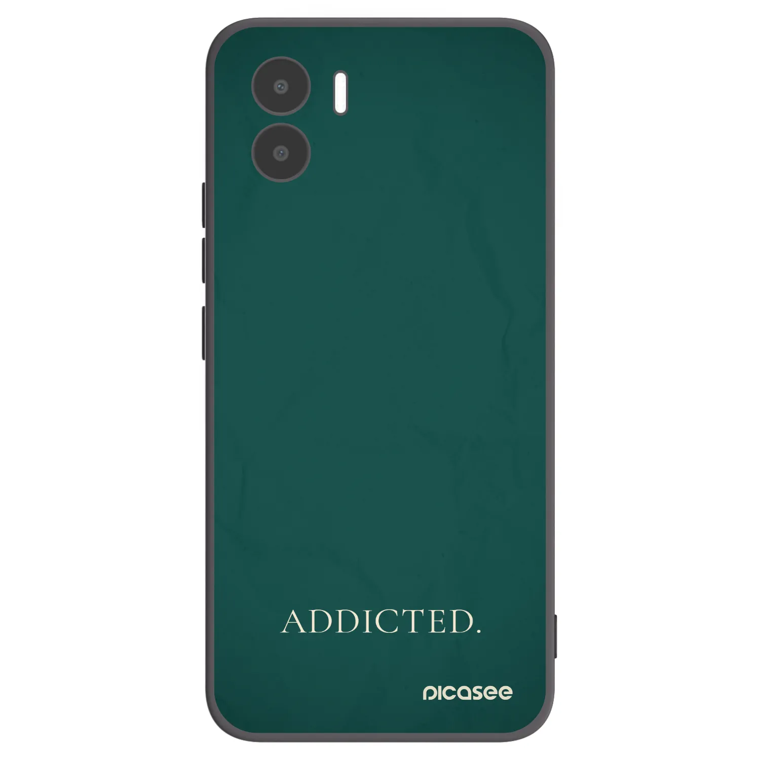 Picasee husă neagră din silicon pentru Xiaomi Redmi A1 - Addicted