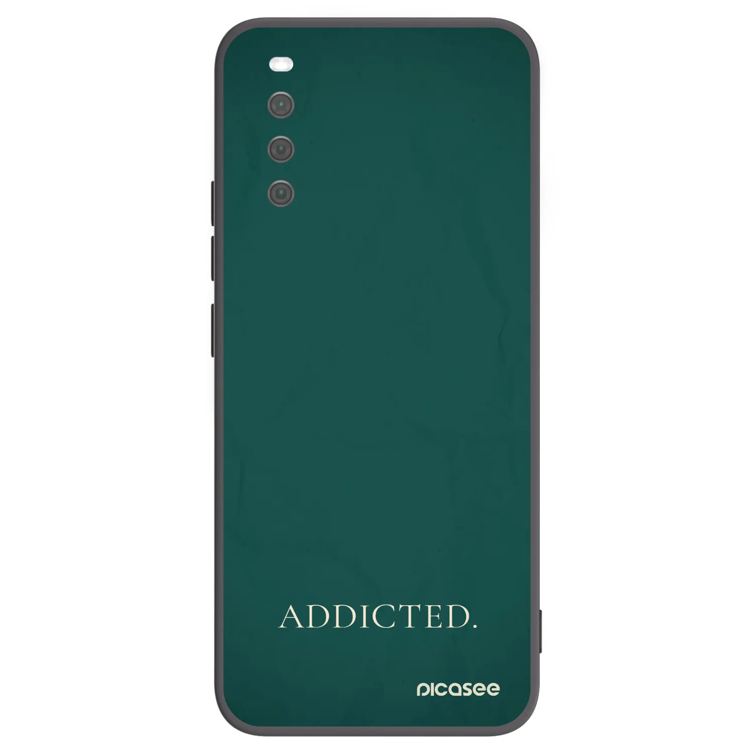 Picasee husă neagră din silicon pentru Sony Xperia 10 III - Addicted
