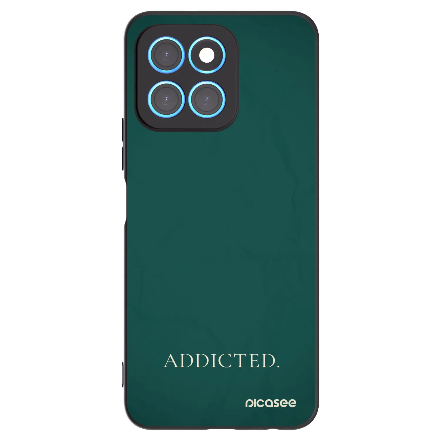 Picasee husă neagră din silicon pentru Honor X6 - Addicted