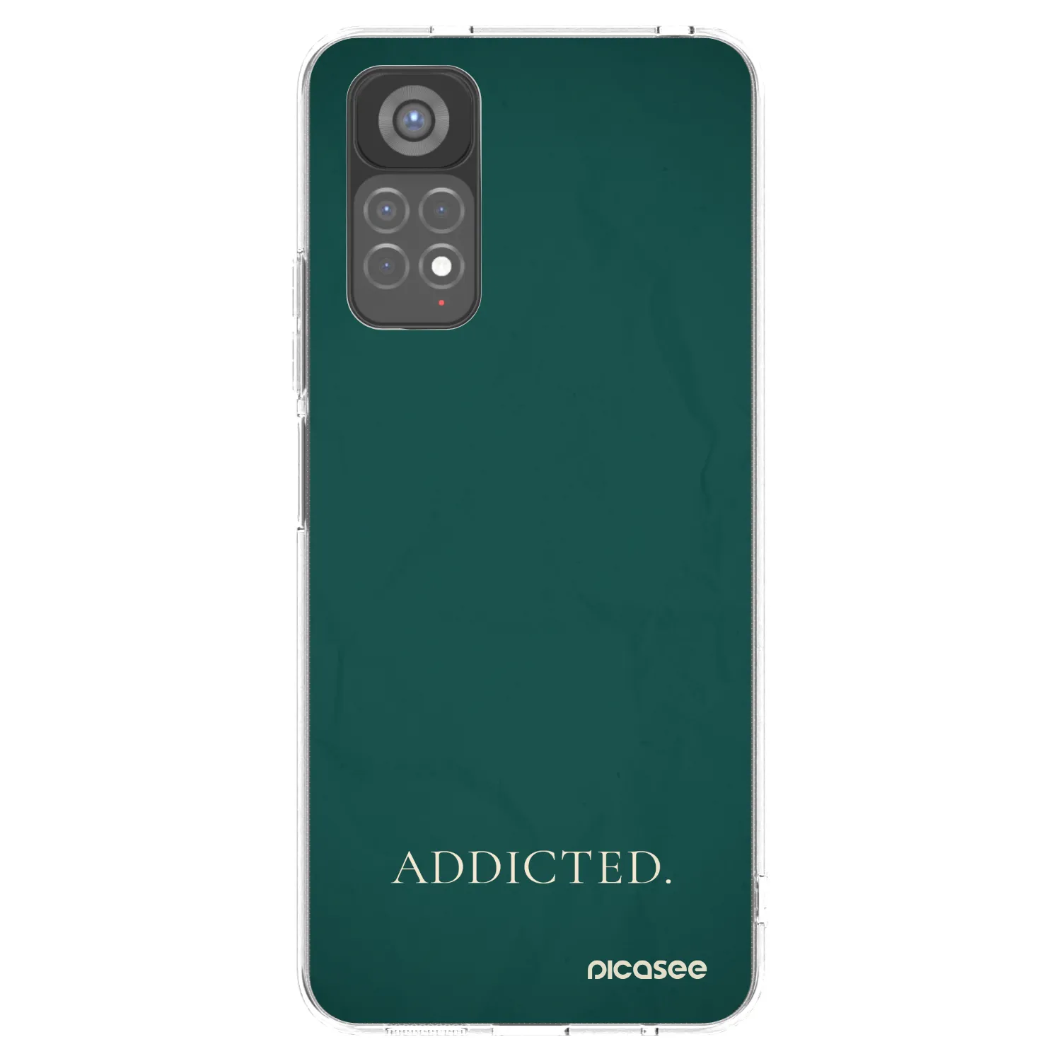 Picasee husă transparentă din silicon pentru Xiaomi Redmi Note 11S 5G - Addicted