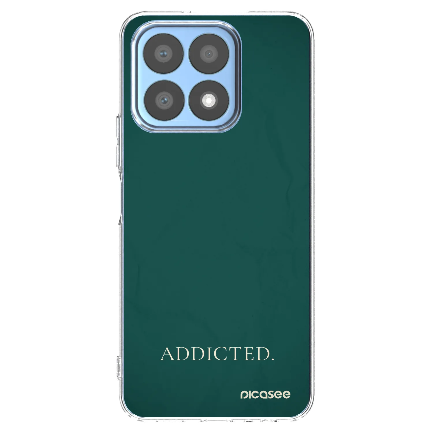 Picasee husă transparentă din silicon pentru Honor X8a - Addicted
