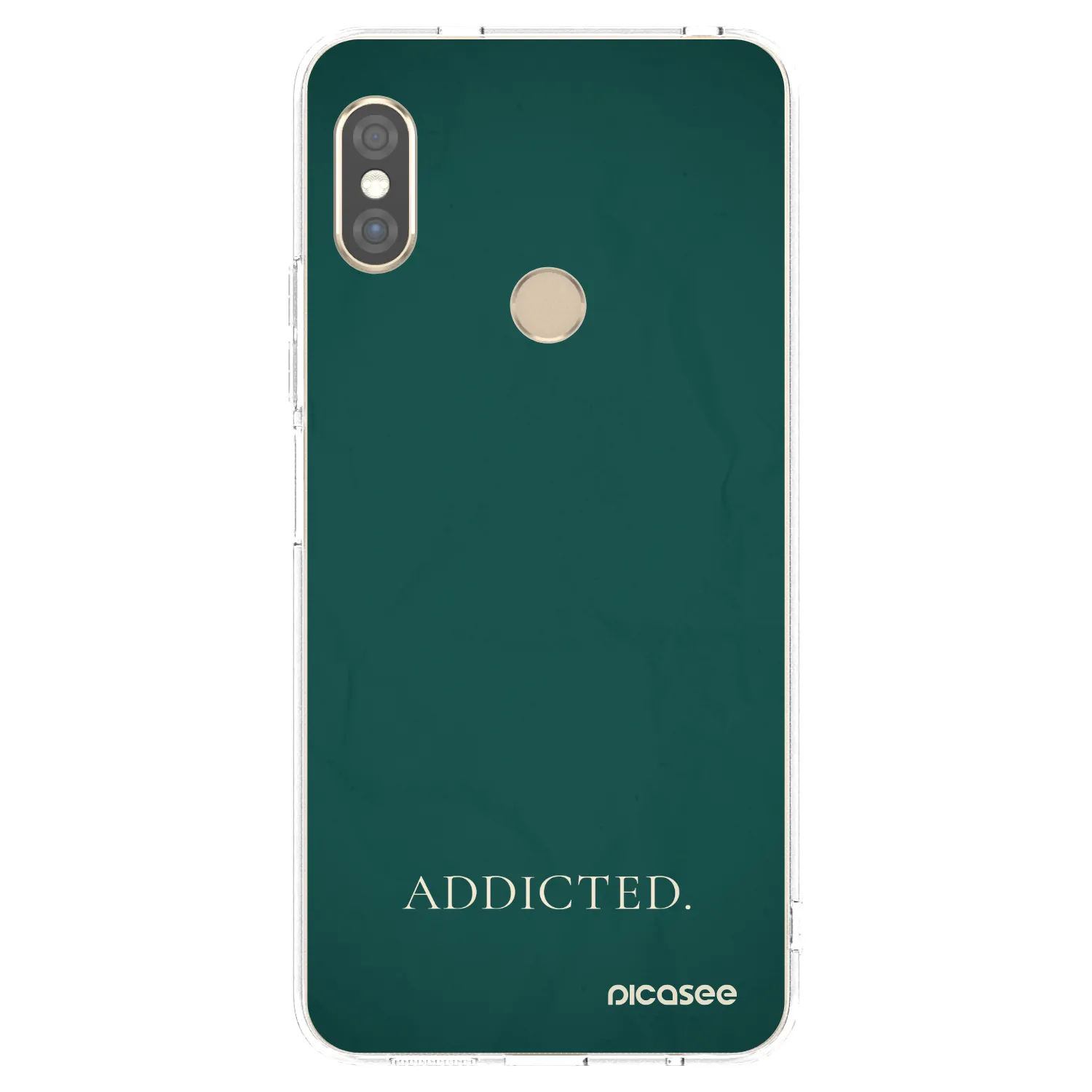 Picasee husă transparentă din silicon pentru Xiaomi Redmi Note 5 Global - Addicted